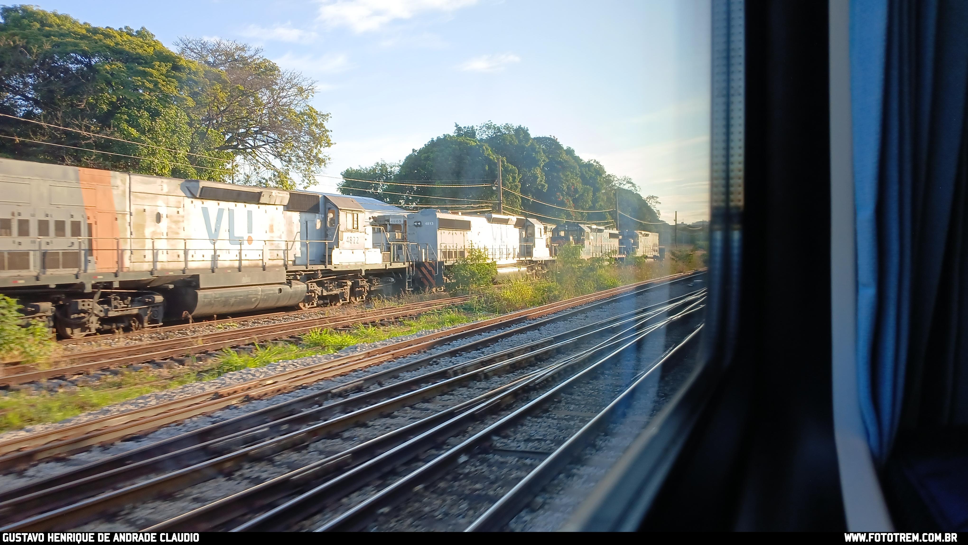 FCA EMD SD40-T2 BB 4822 em Belo Horizonte · MG
