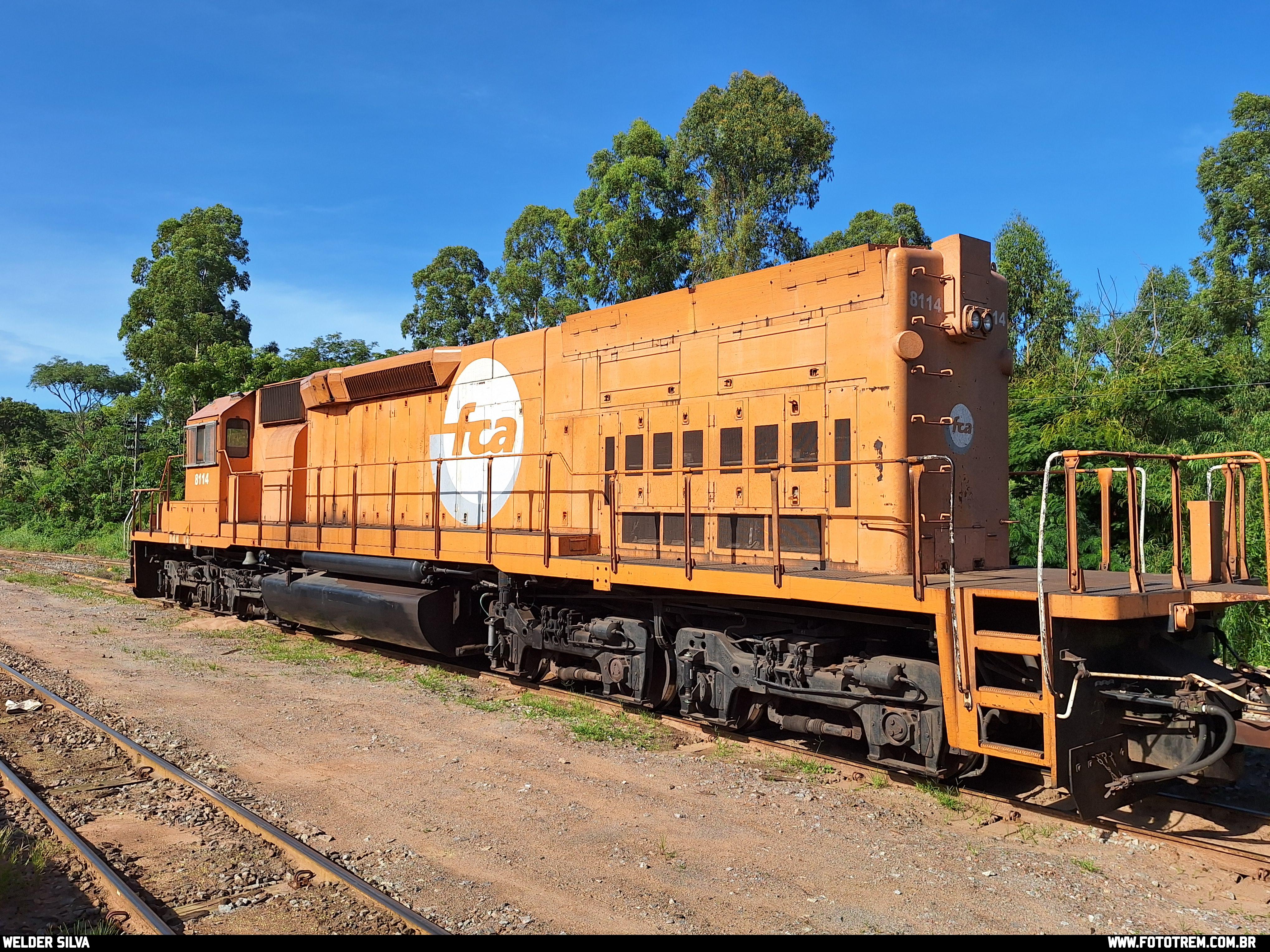 FCA EMD SD40-T2 BB 8114 em Goiandira · GO