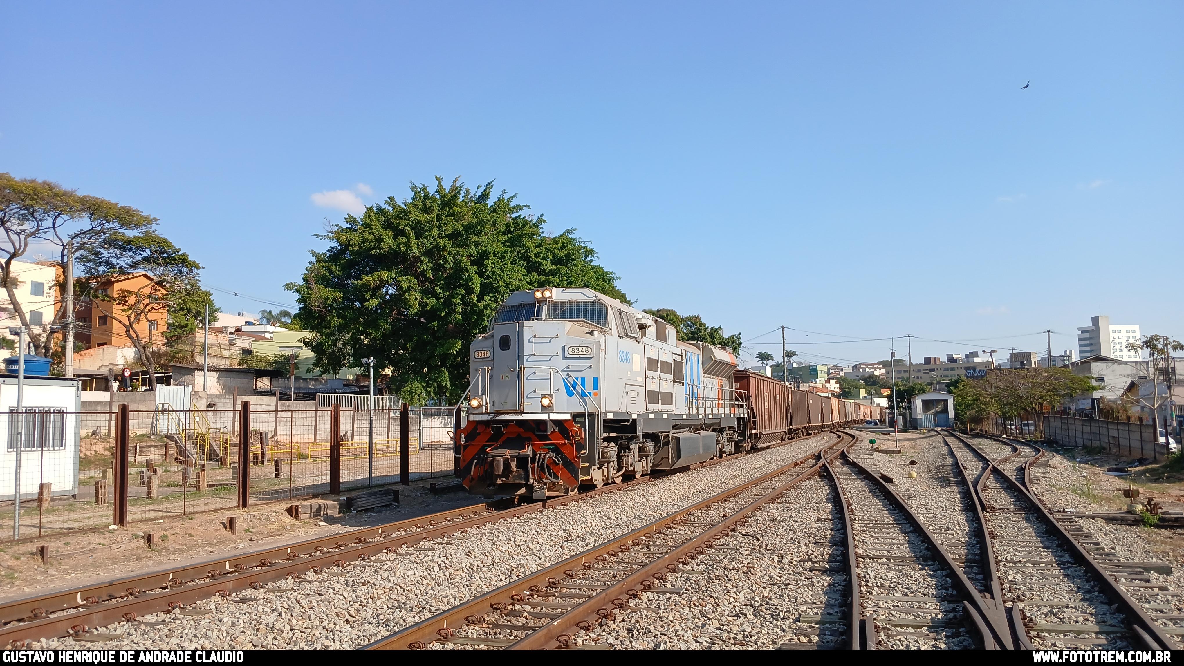 VLI EMD SD70Ace-BB 8348 em Betim · MG