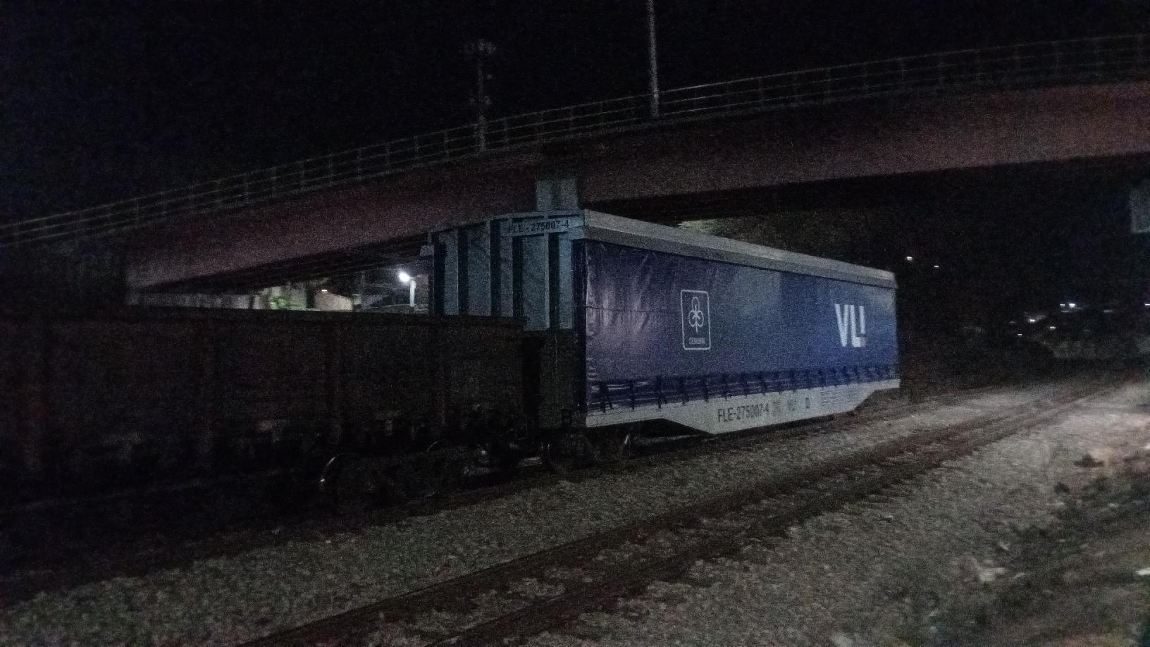 Vagão FLE 2750074 em Betim · MG
