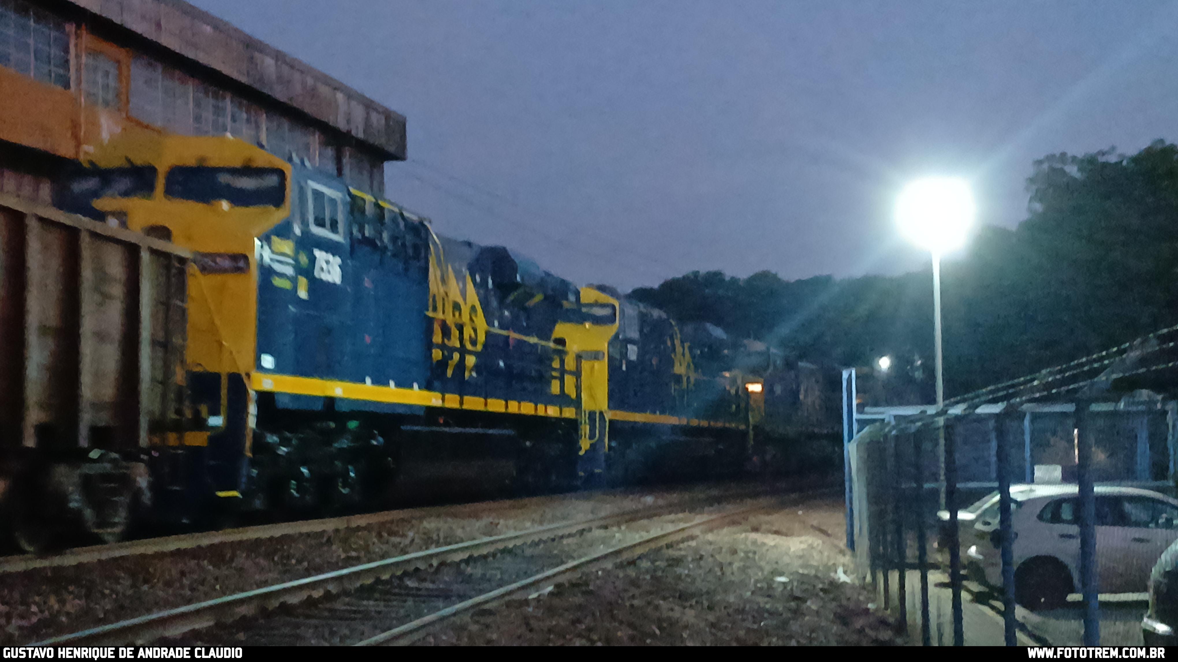 MRS WABTEC ES44ACi 7536 7537 em Mário Campos MG 