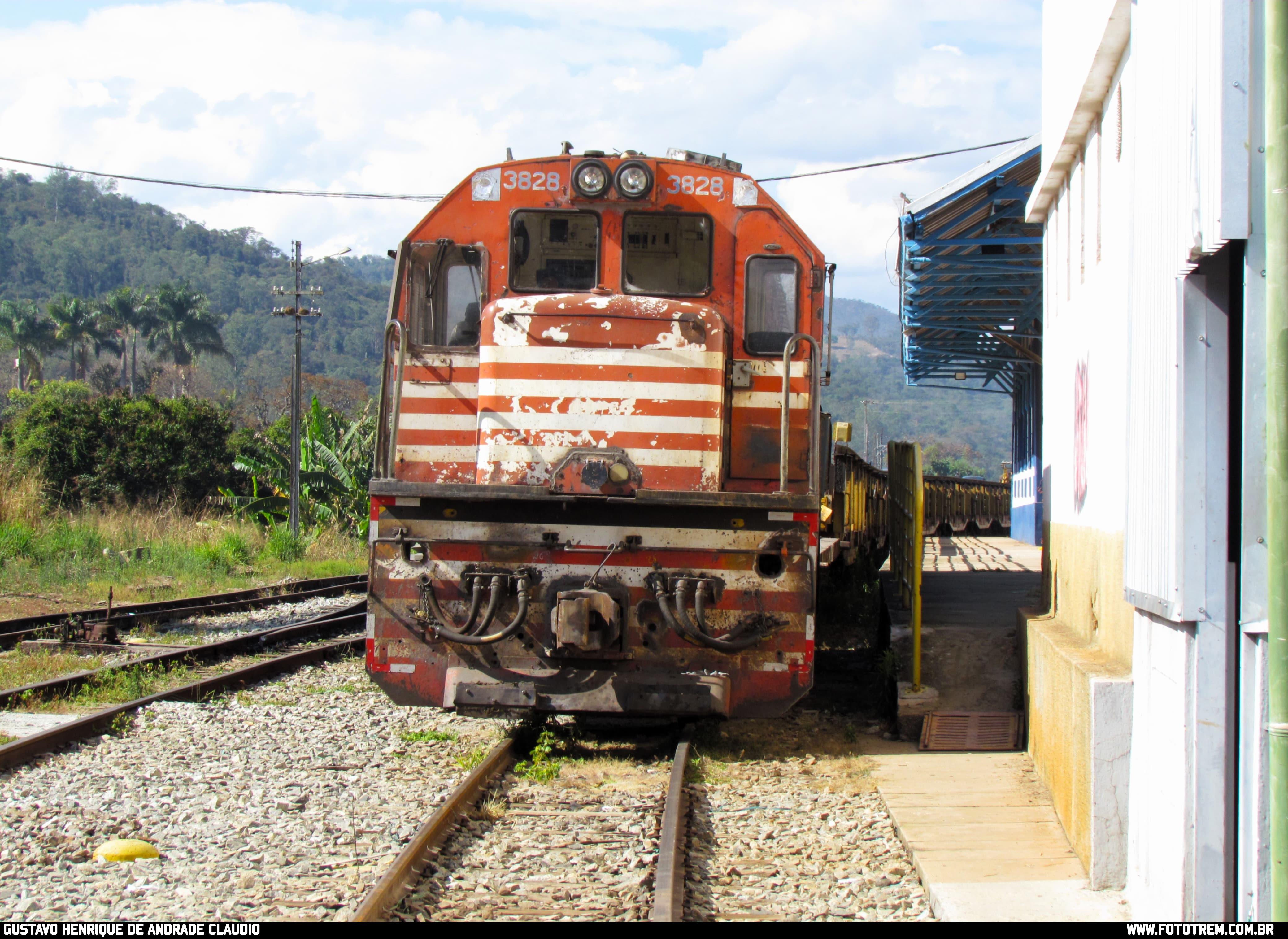 VLI GE U20C 3828 em Mateus Leme · MG