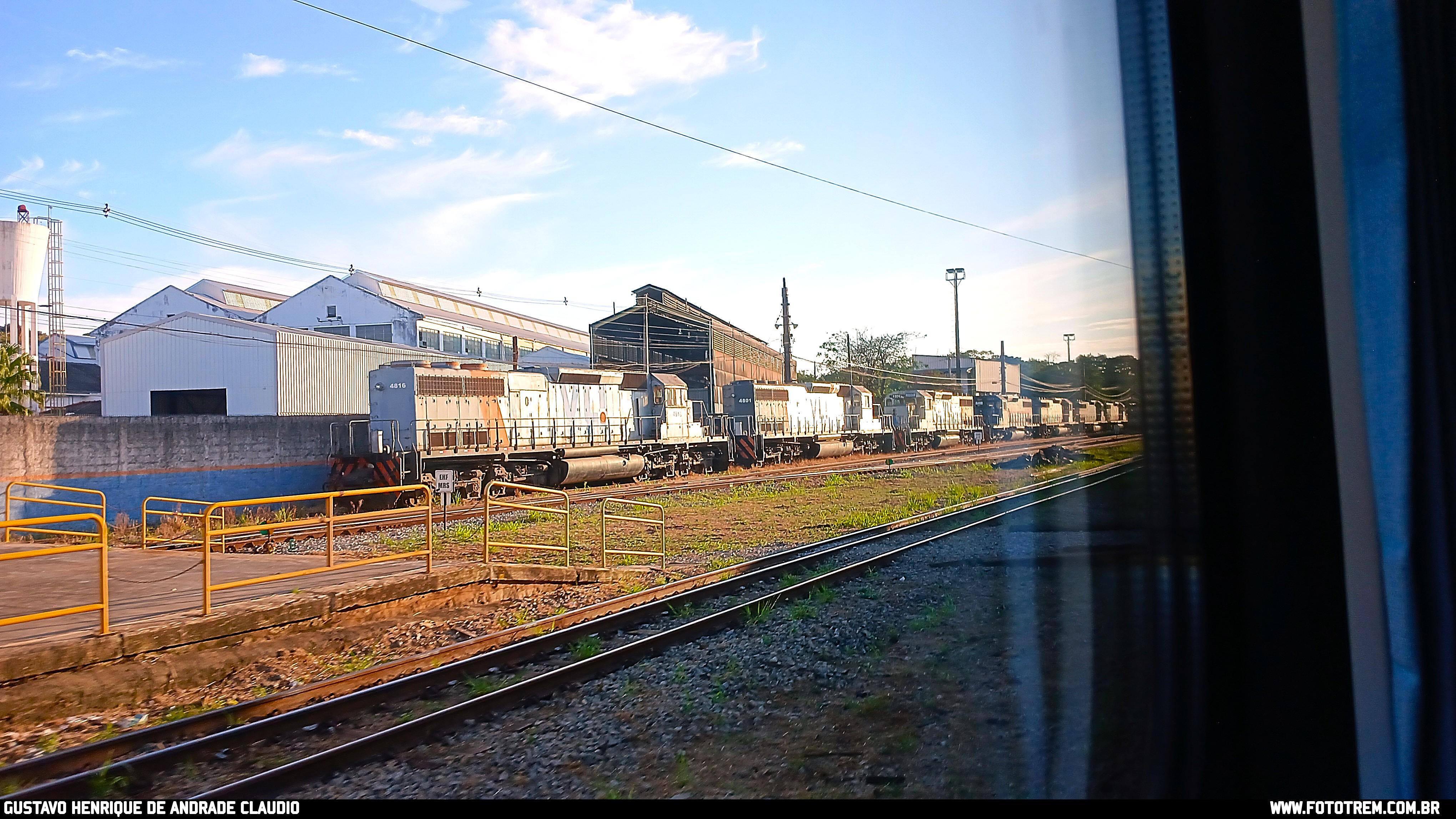 FCA EMD SD40-2 BB 4816 em Belo Horizonte · MG