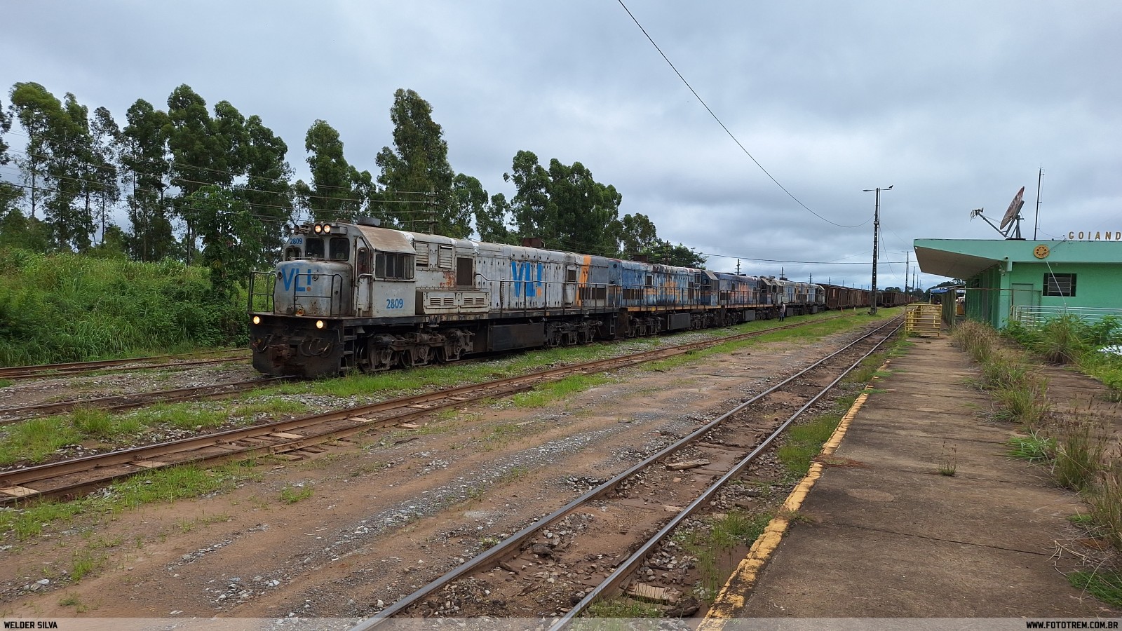 VLI GE U22C 2809 em Goiandira · GO