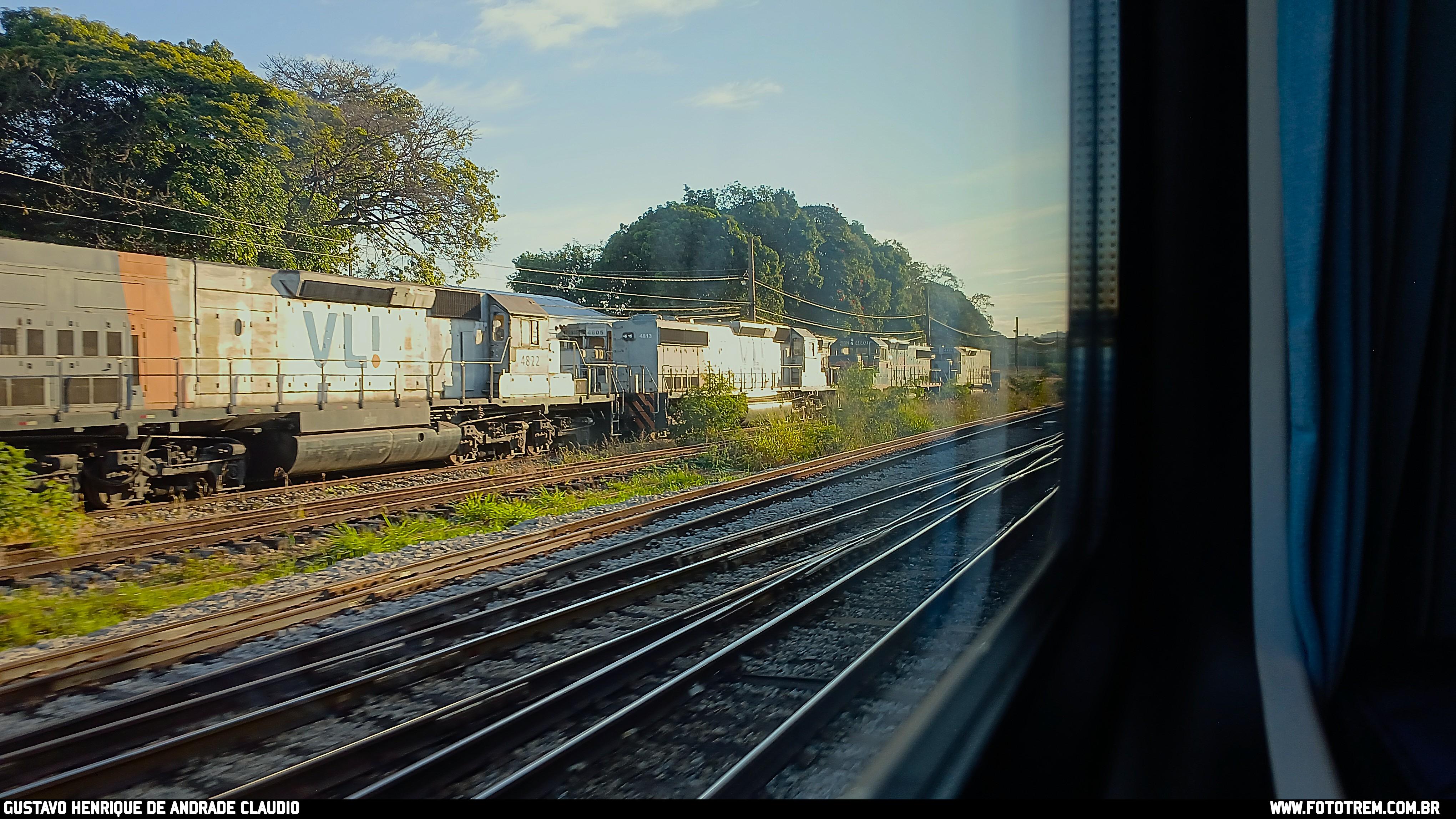 VLI EMD SD40-T2 BB 4822 em Belo Horizonte · MG