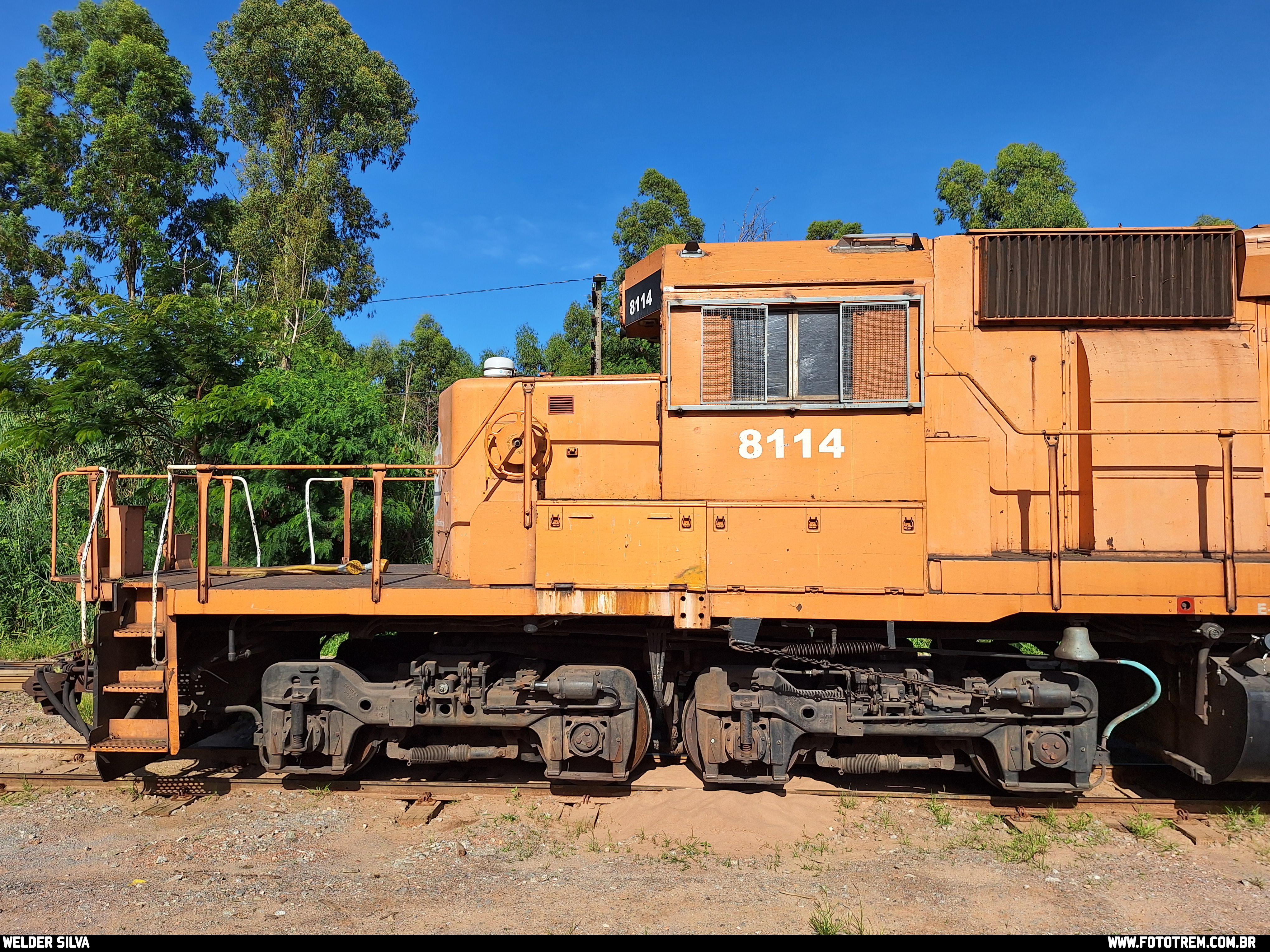 FCA EMD SD40-T2 BB 8114 em Goiandira · GO