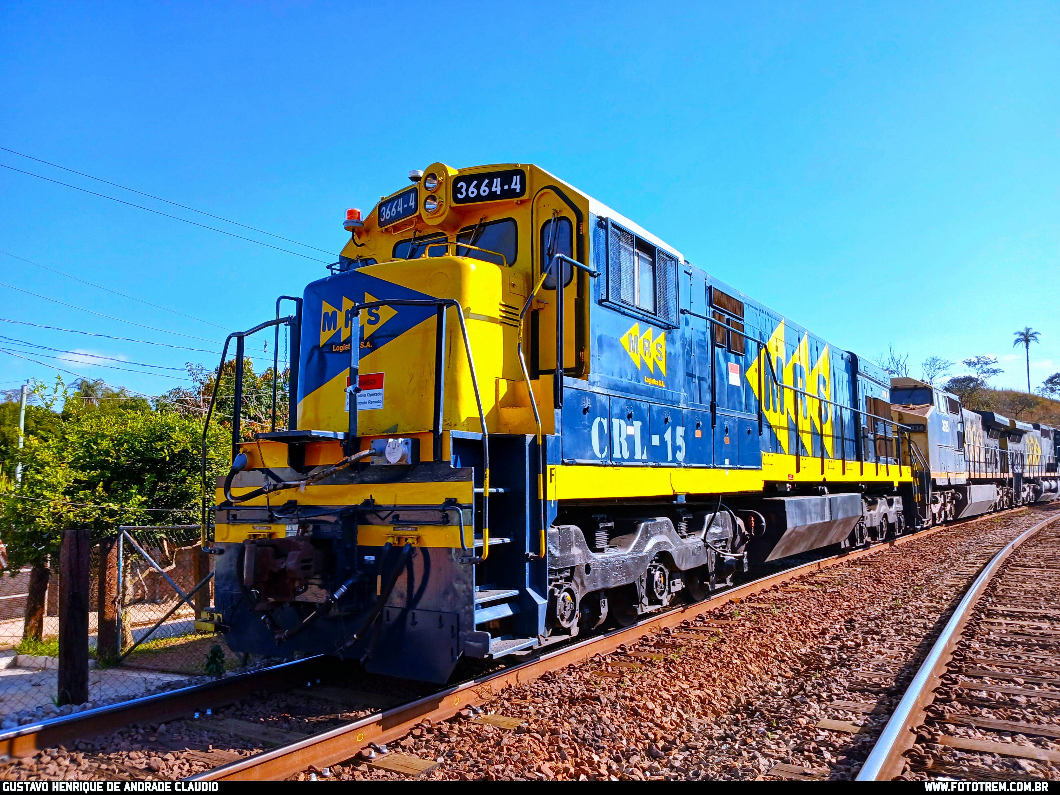MRS GE C36-7 36644 em Brumadinho · MG