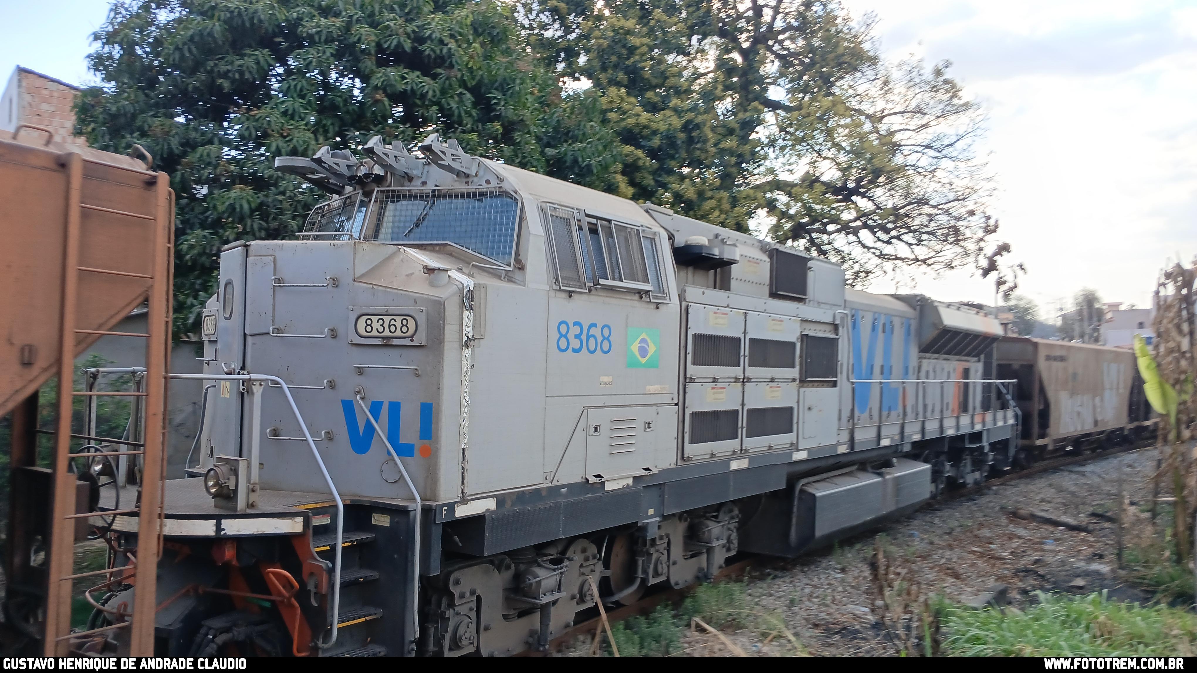 VLI EMD SD70Ace-BB 8368 em Betim · MG