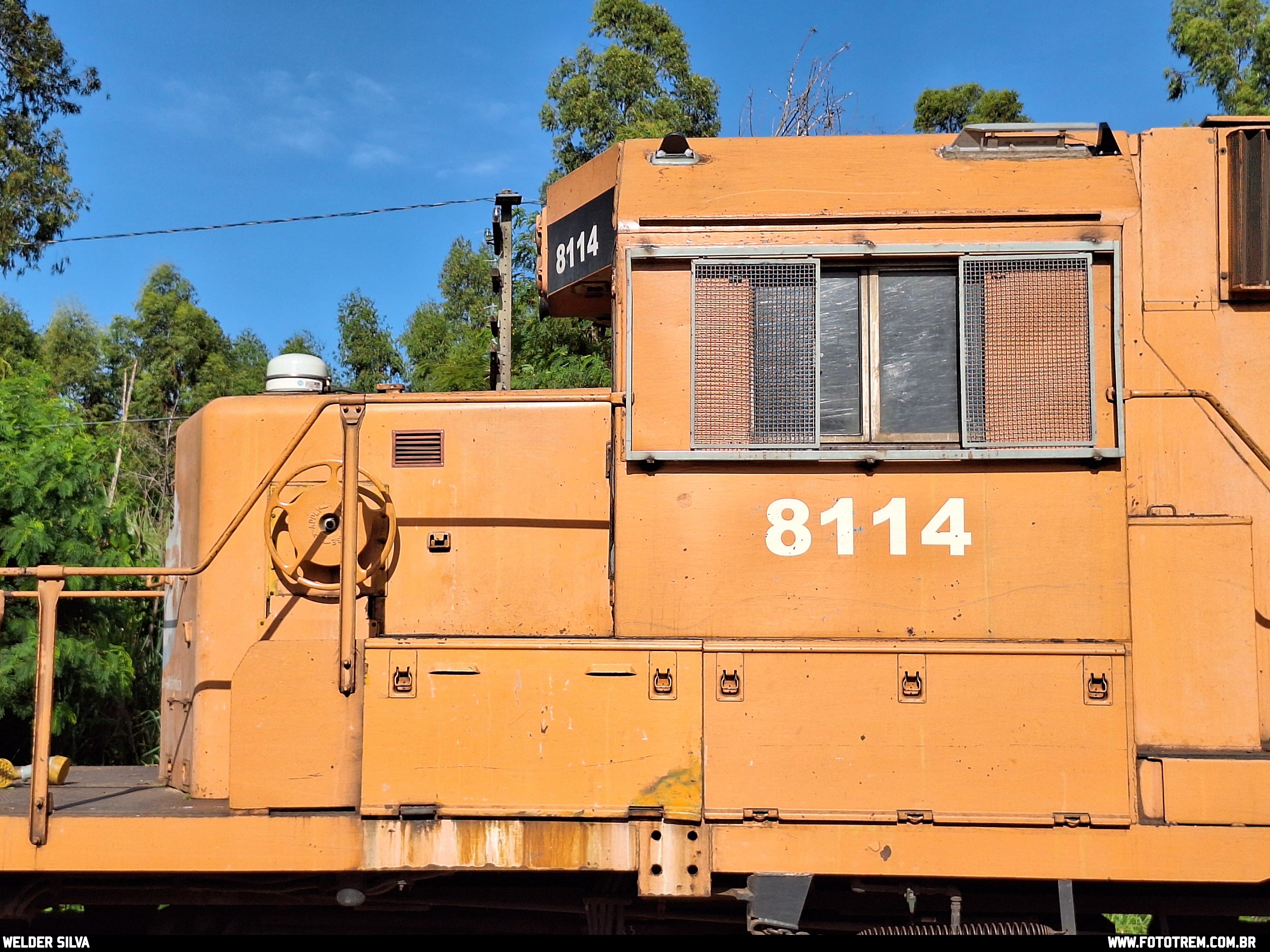 FCA EMD SD40-T2 BB 8114 em Goiandira · GO