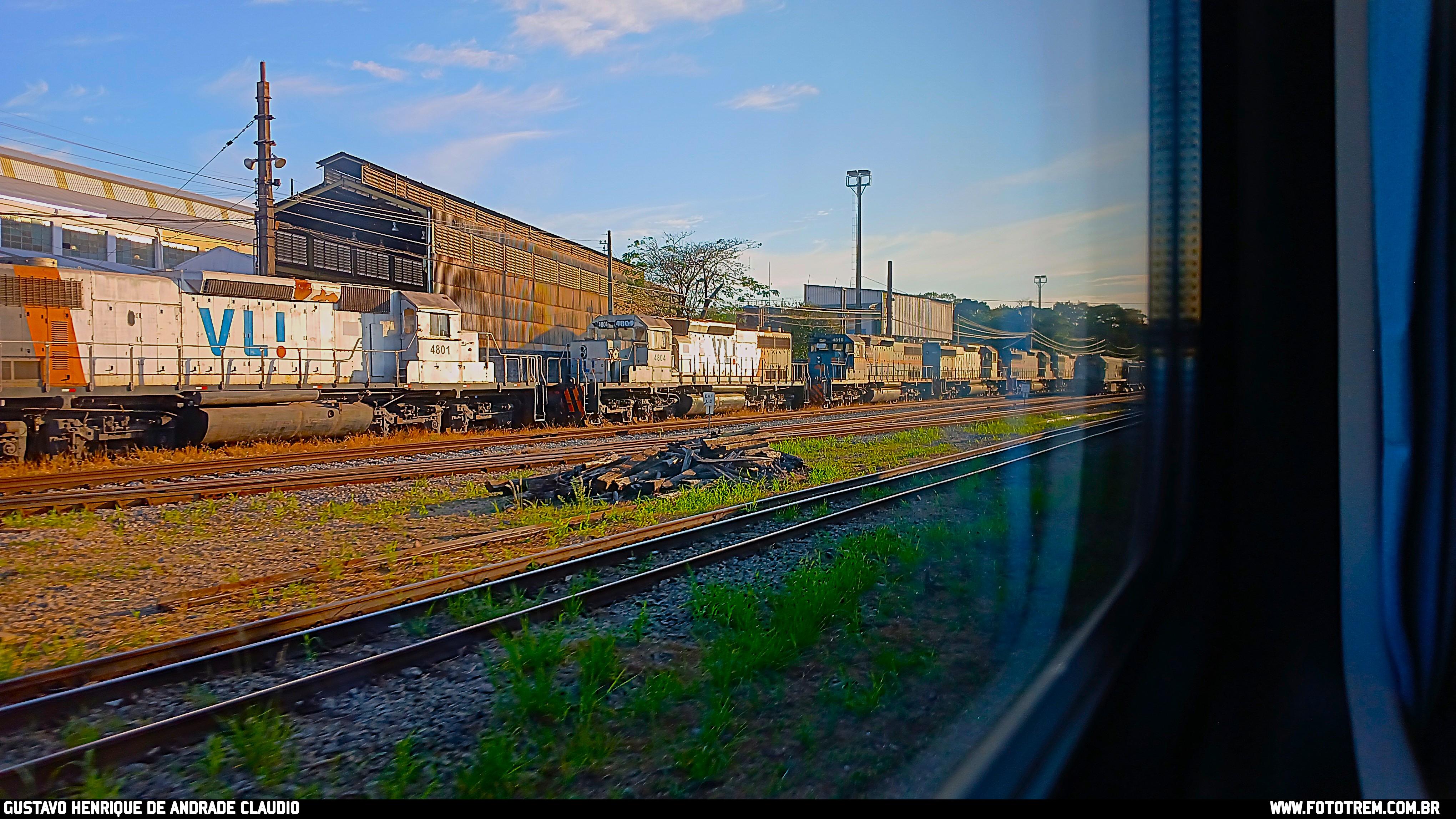 FCA EMD SD40-2 BB 4801 em Belo Horizonte · MG