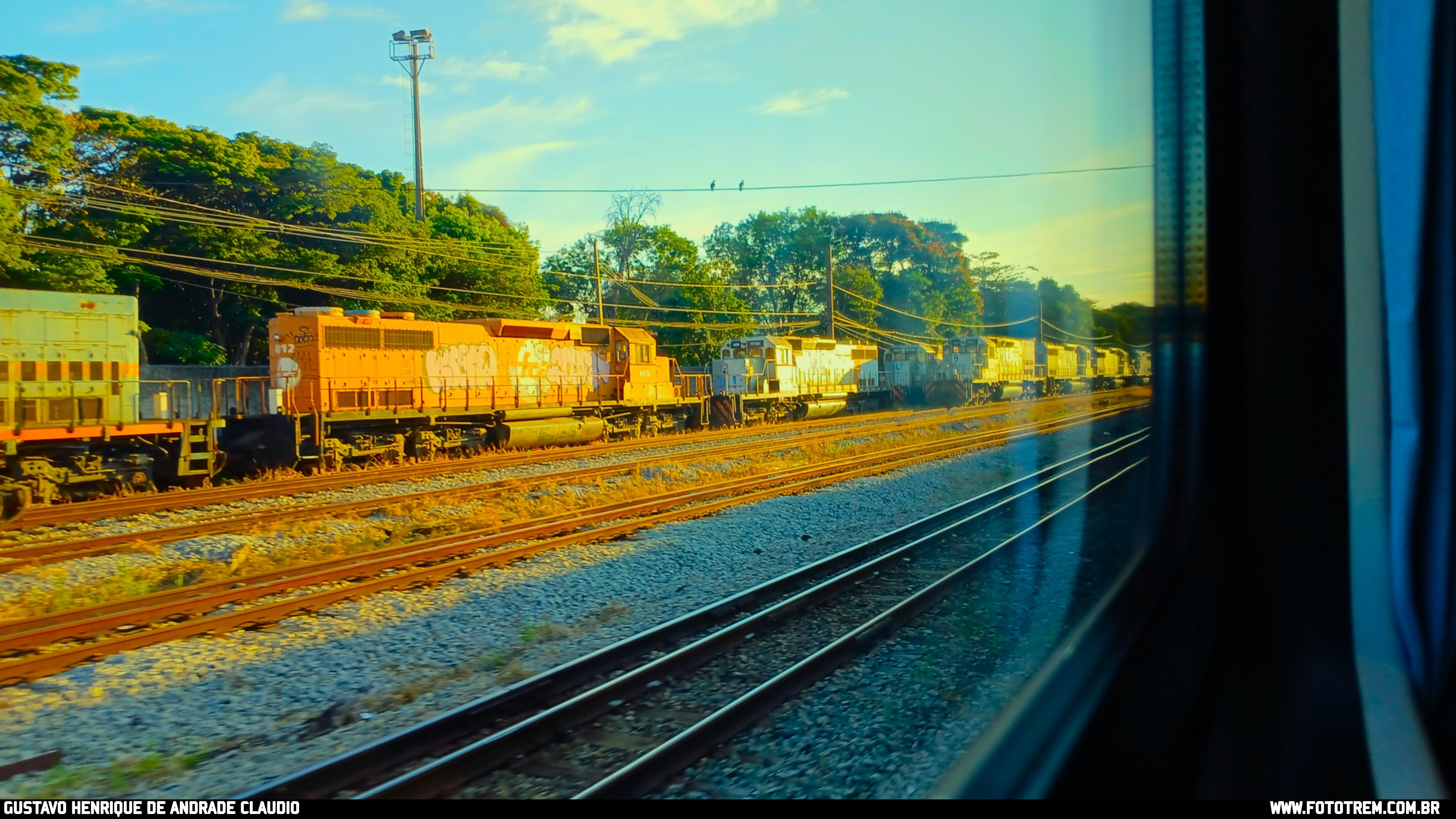FCA EMD SD40-2 BB 4812 em Belo Horizonte · MG