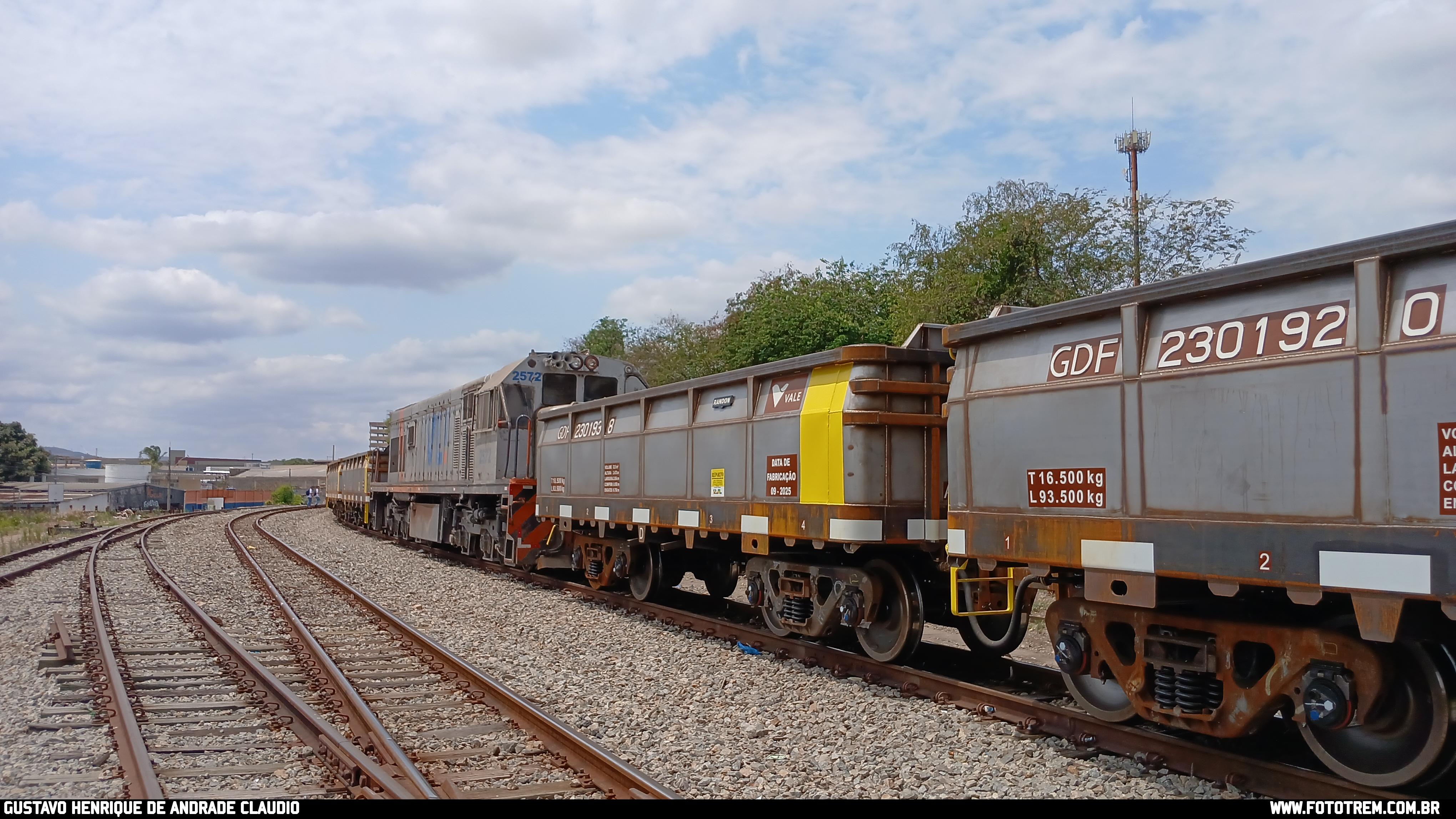 EFVM Vagão GDF em Betim · MG