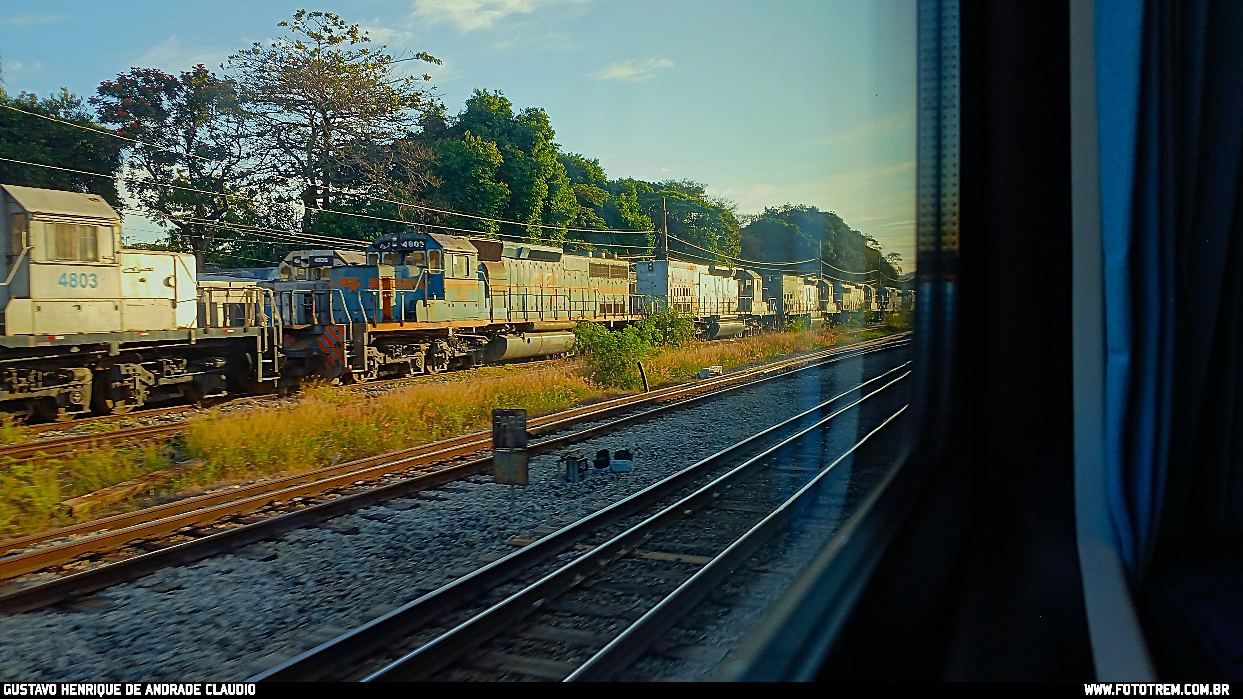 FCA EMD SD40-2 BB 4803 em Belo Horizonte · MG