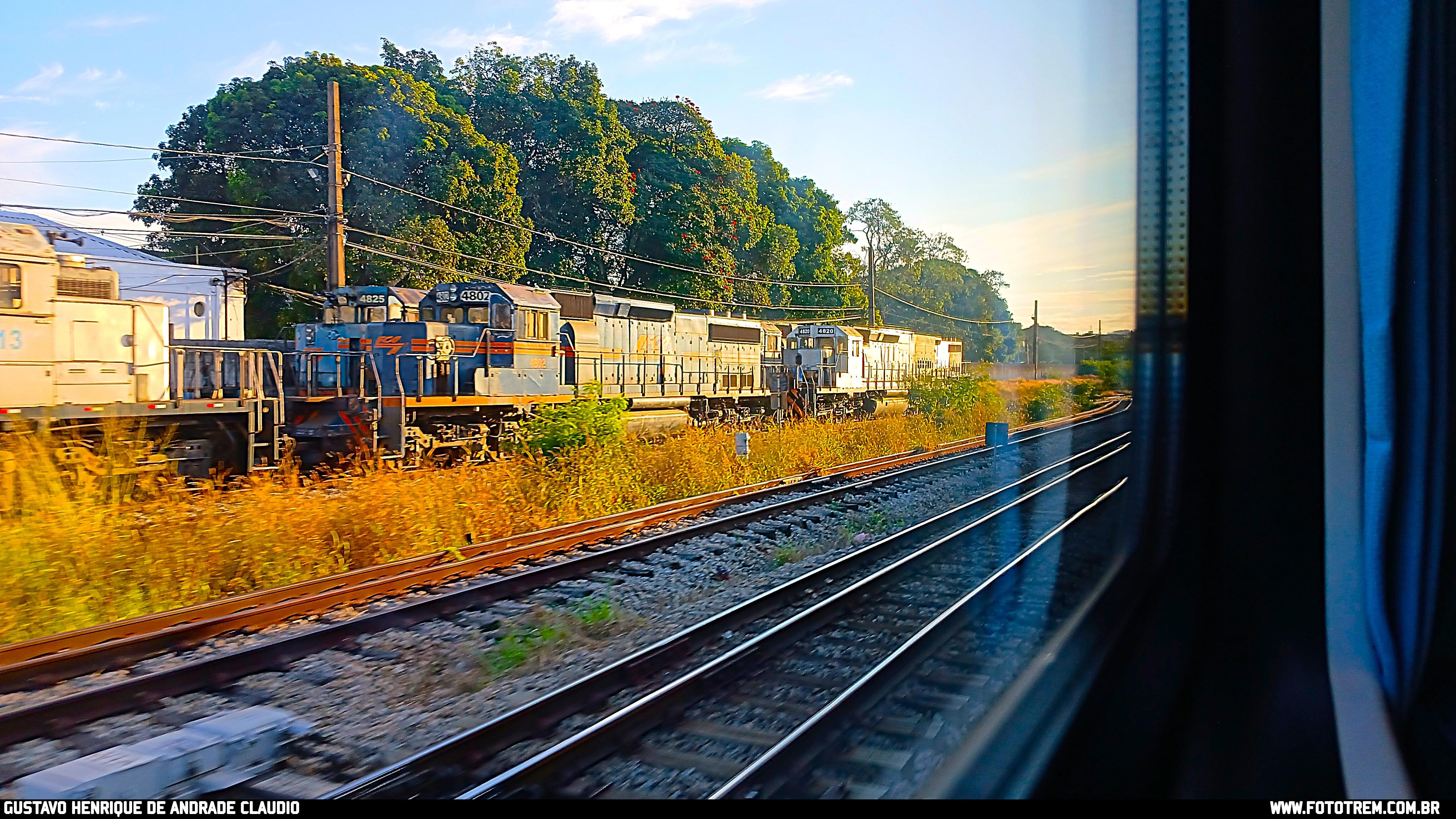 FCA EMD SD40-2 BB 4802 em Belo Horizonte · MG
