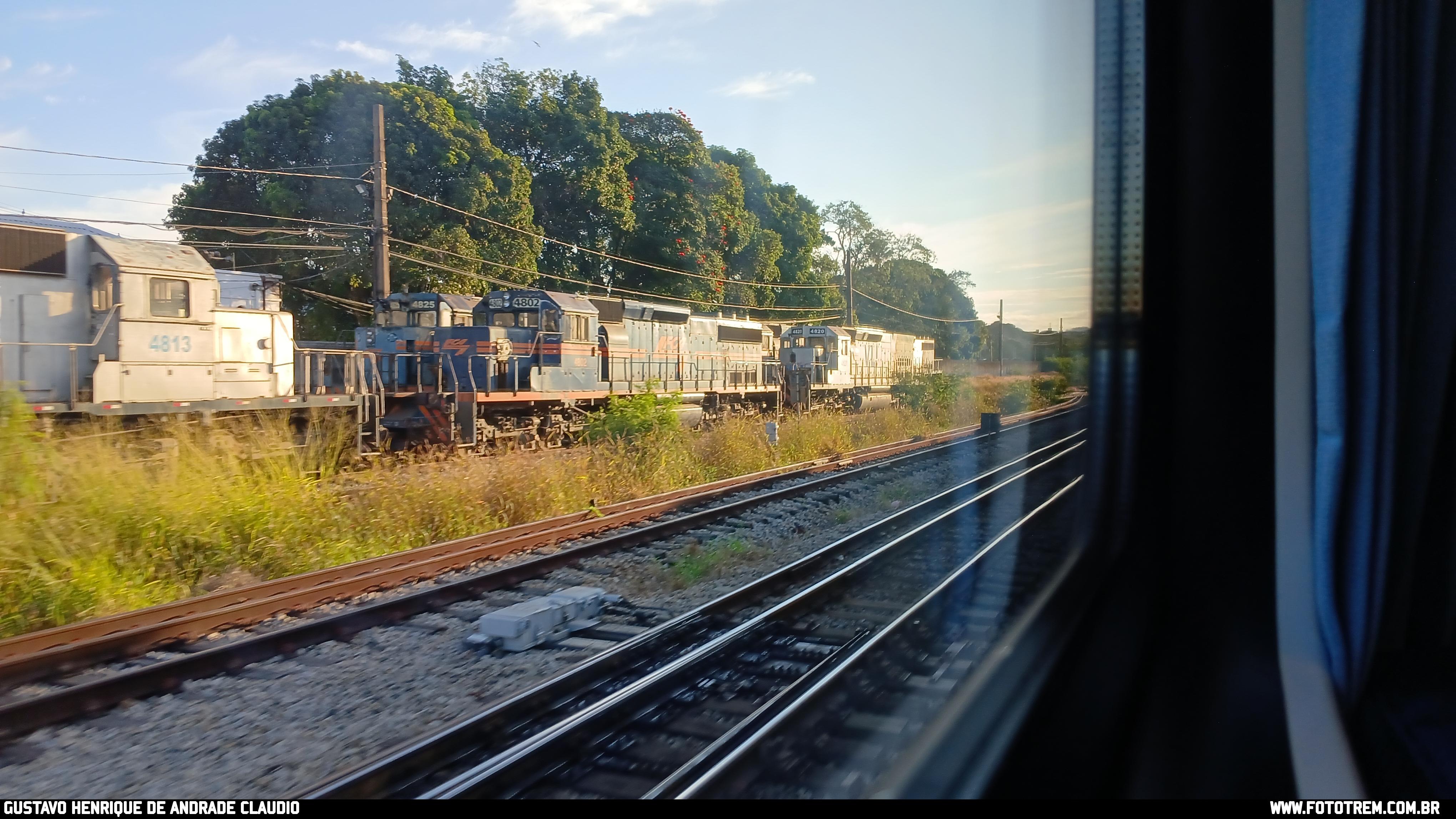 FCA EMD SD40-2 BB 4802 em Belo Horizonte · MG