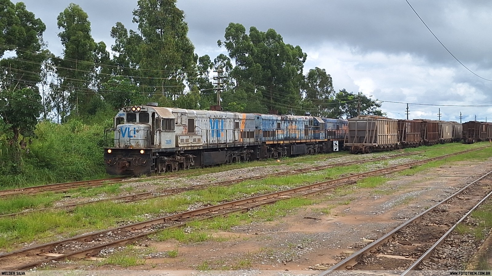 VLI GE U22C 2809 em Goiandira · GO