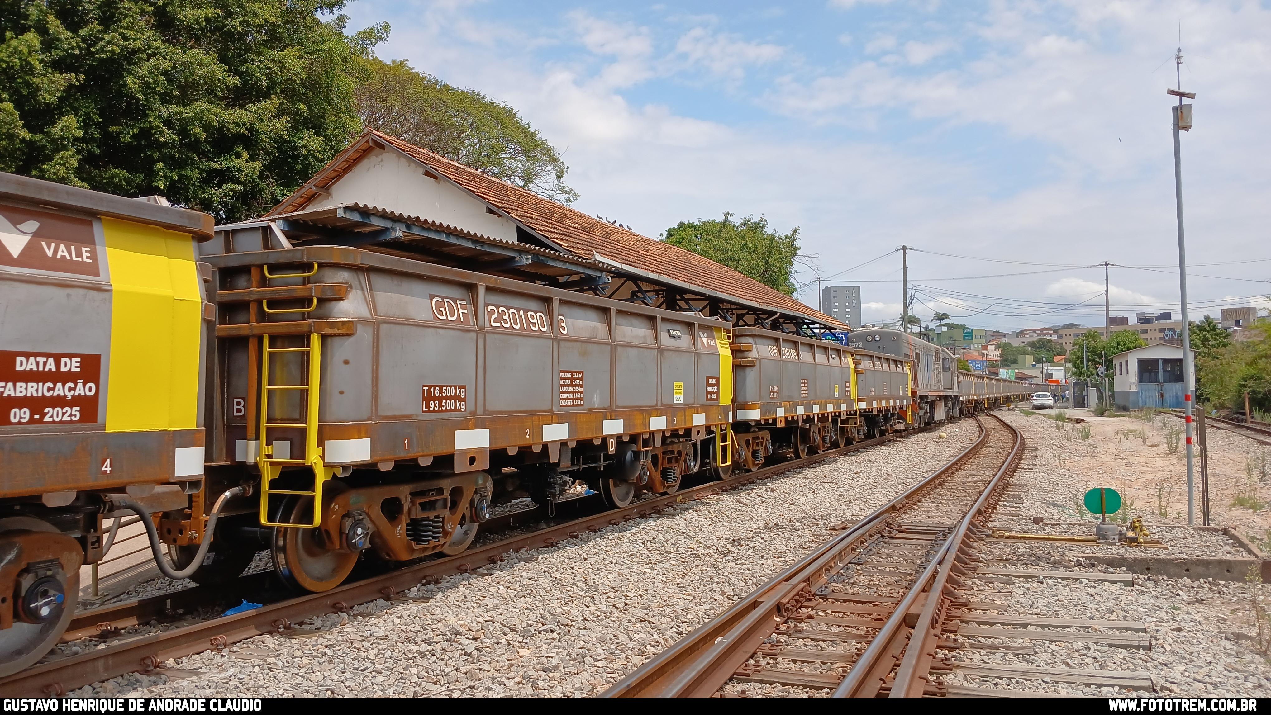 EFVM Vagão GDF em Betim · MG