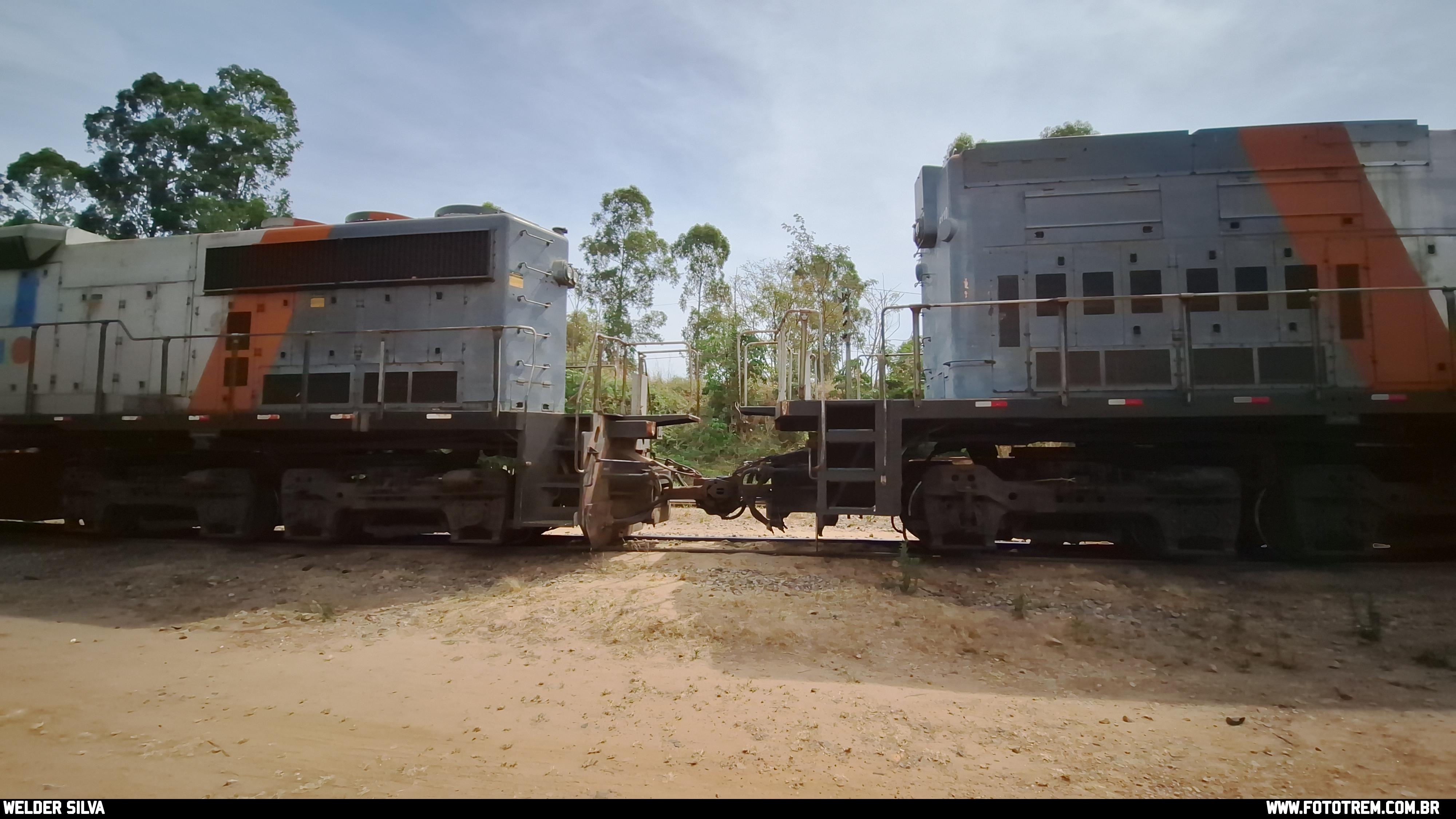 VLI EMD SD40-T2 BB 8110 em Goiandira · GO