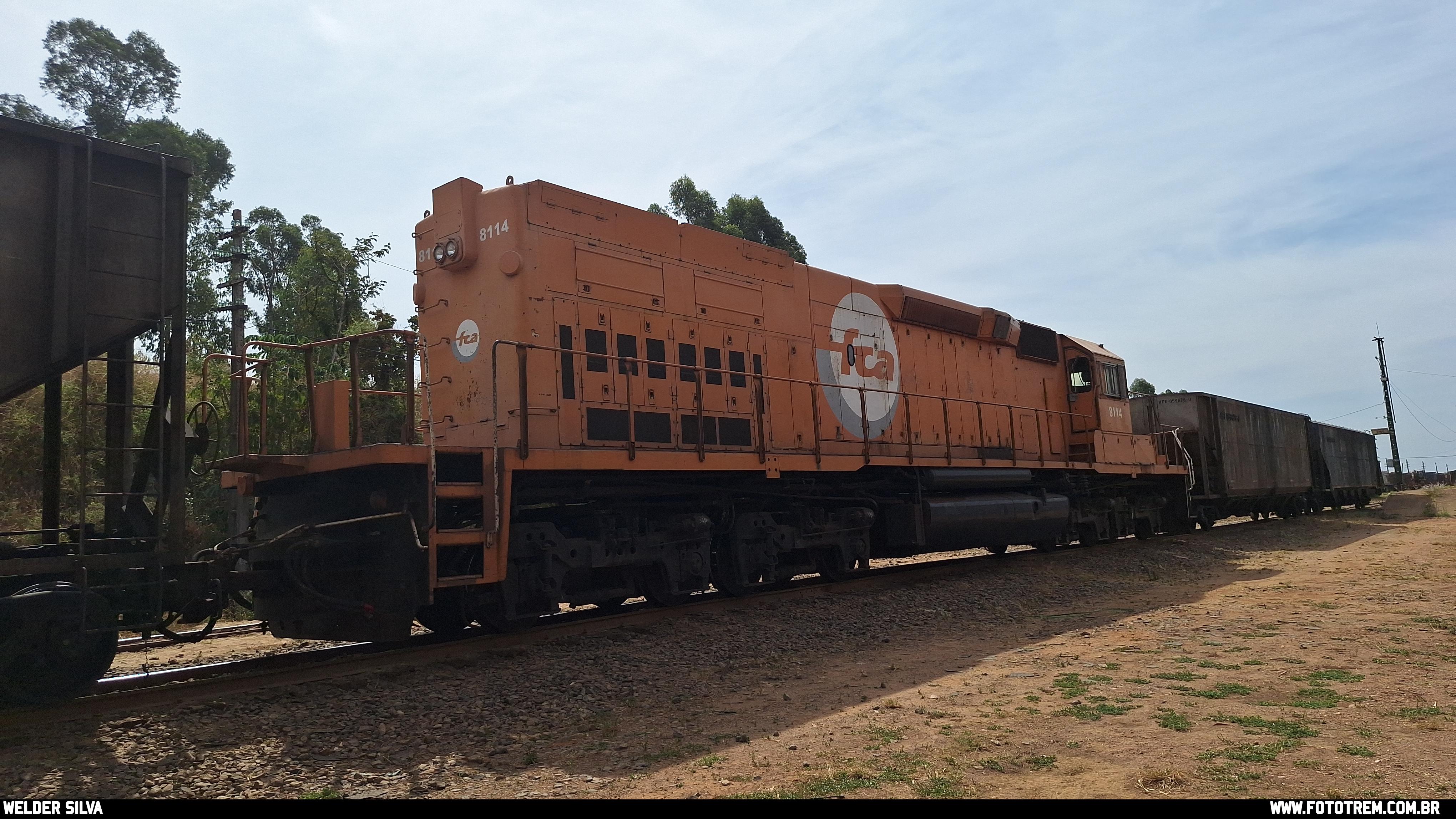 VLI EMD SD40-T2 BB 8114 em Goiandira · GO