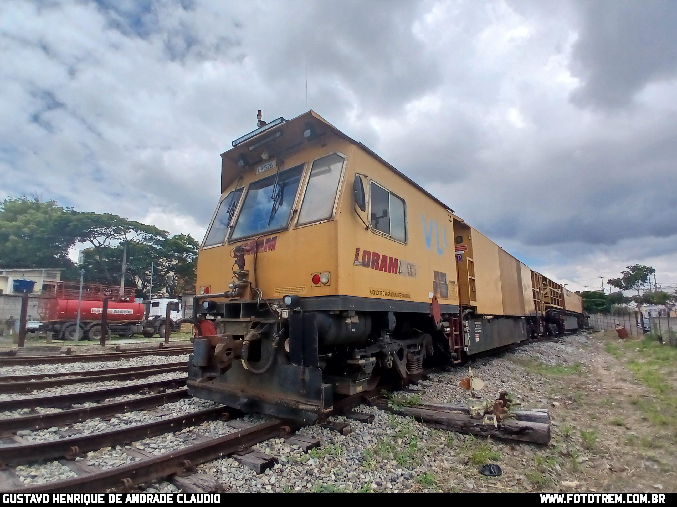 Foto Trem - VLI LORAM Esmerilhadora de trilhos LRG26 em Betim - MG