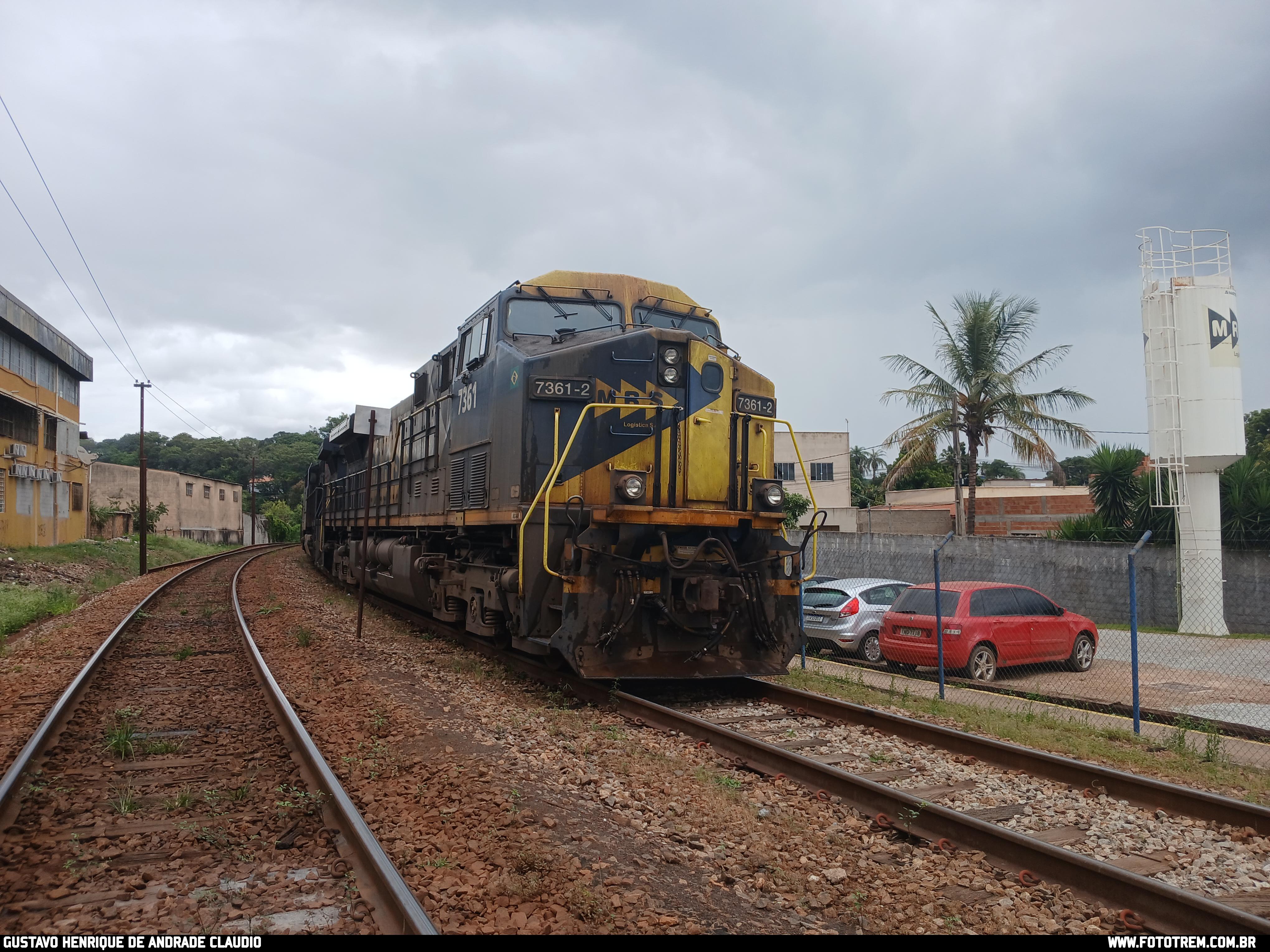 MRS GE AC44i 7361-2 em Mário Campos - MG