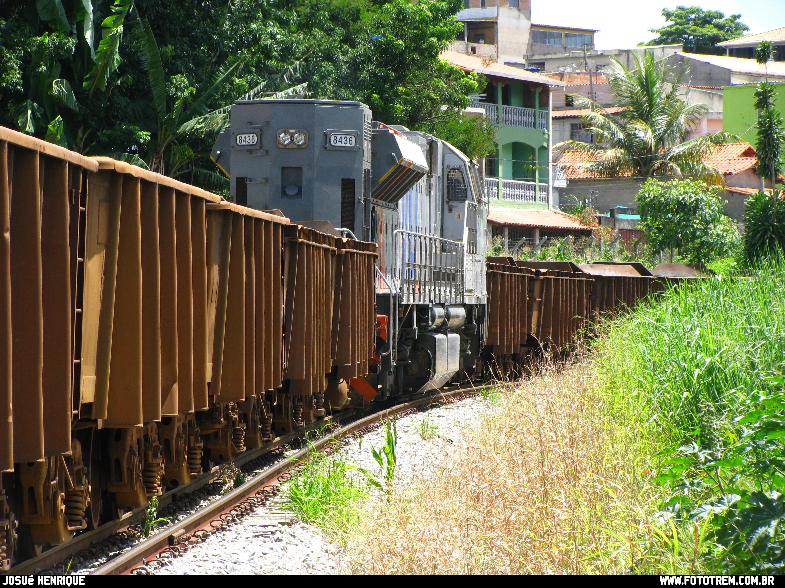 Foto Trem - VLI EMD SD70Ace-BB 8436 em Betim - MG