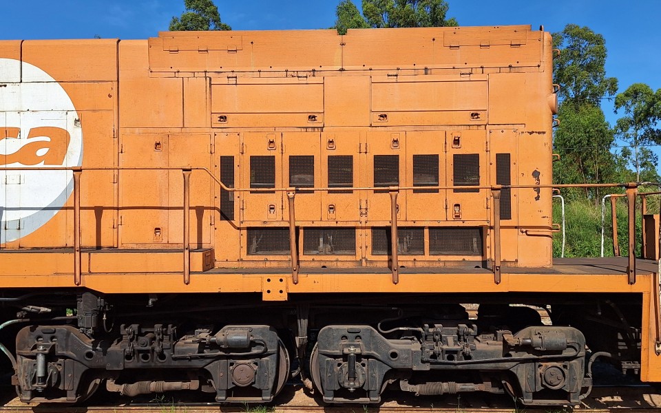 FCA · EMD SD40-T2 BB 8114 em Goiandira · GO
