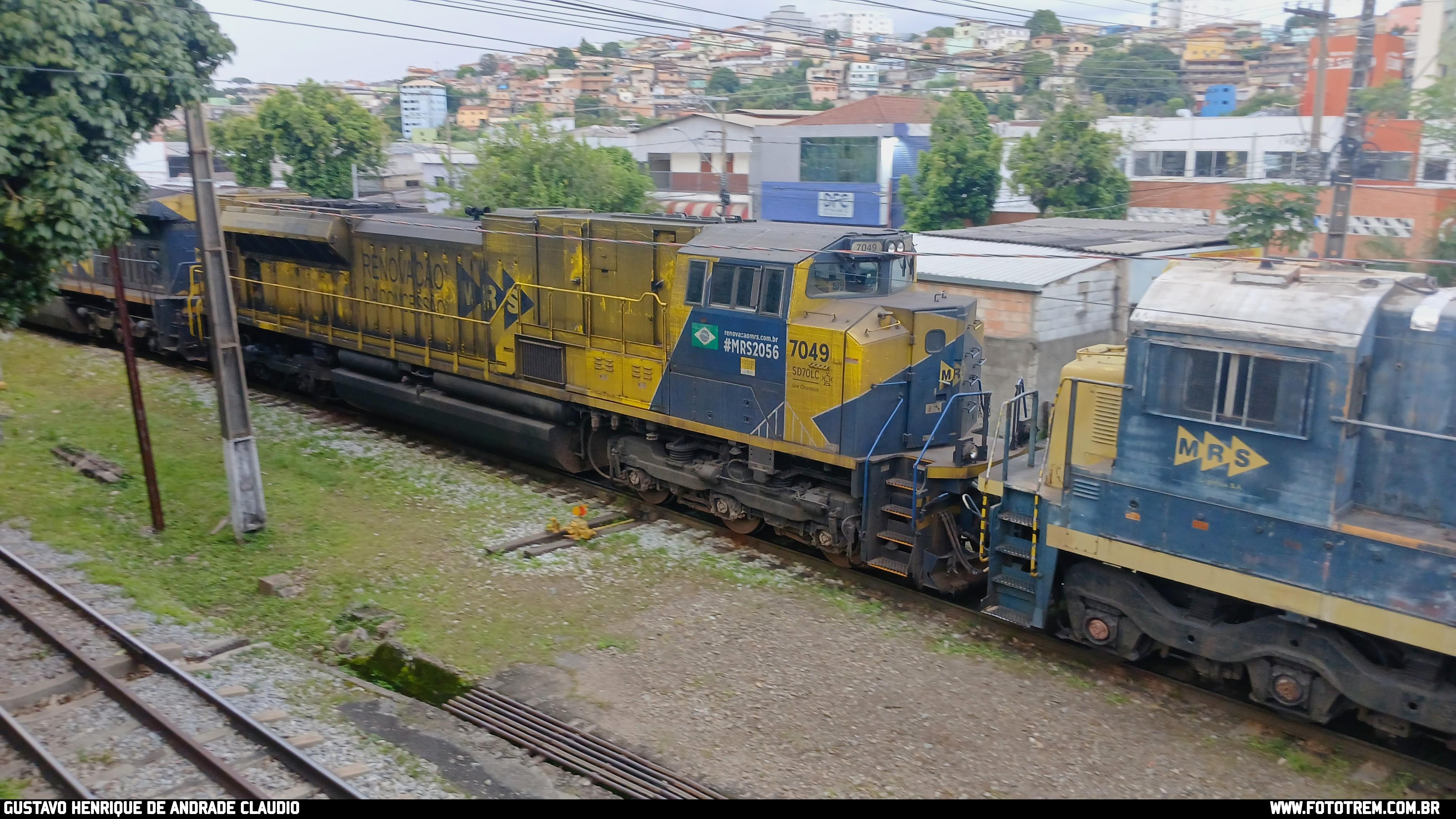 Foto Trem - MRS EMD SD70LC 7049 em Belo Horizonte - MG
