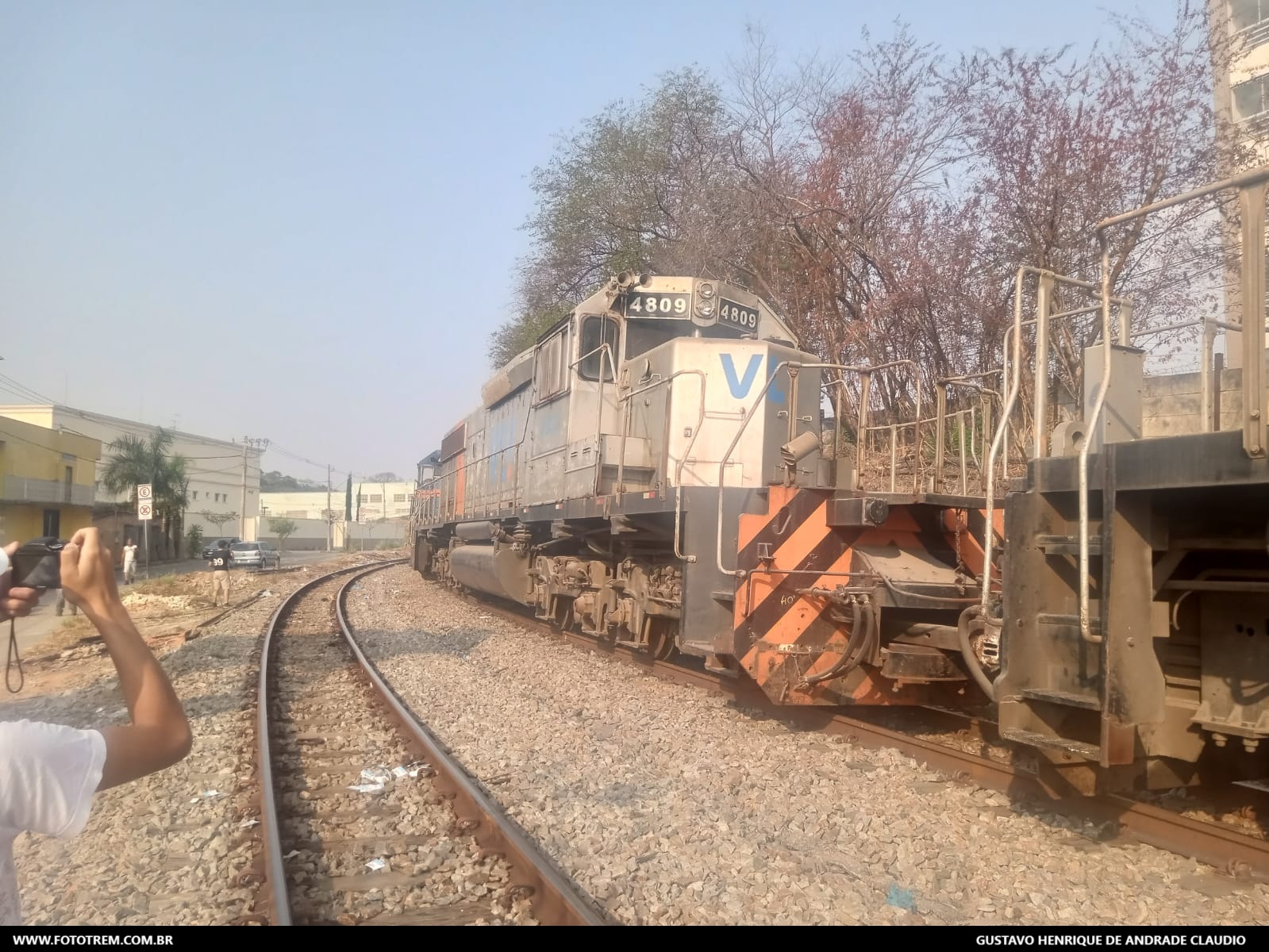 Foto Trem - VLI EMD SD40-2 BB 4809 em Betim - MG