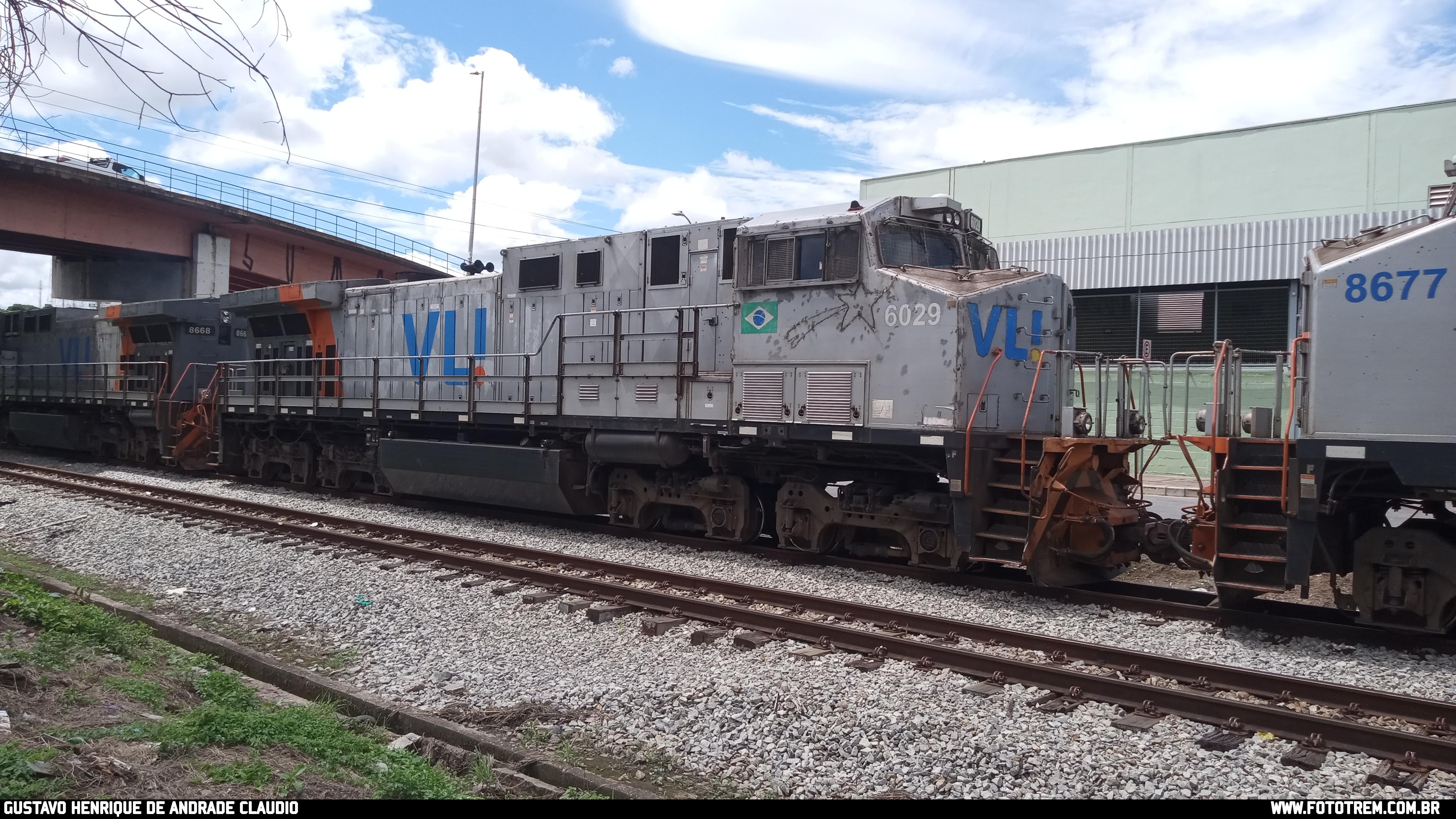 Foto Trem - VLI GE BB40-9WM 6029 em Betim - MG