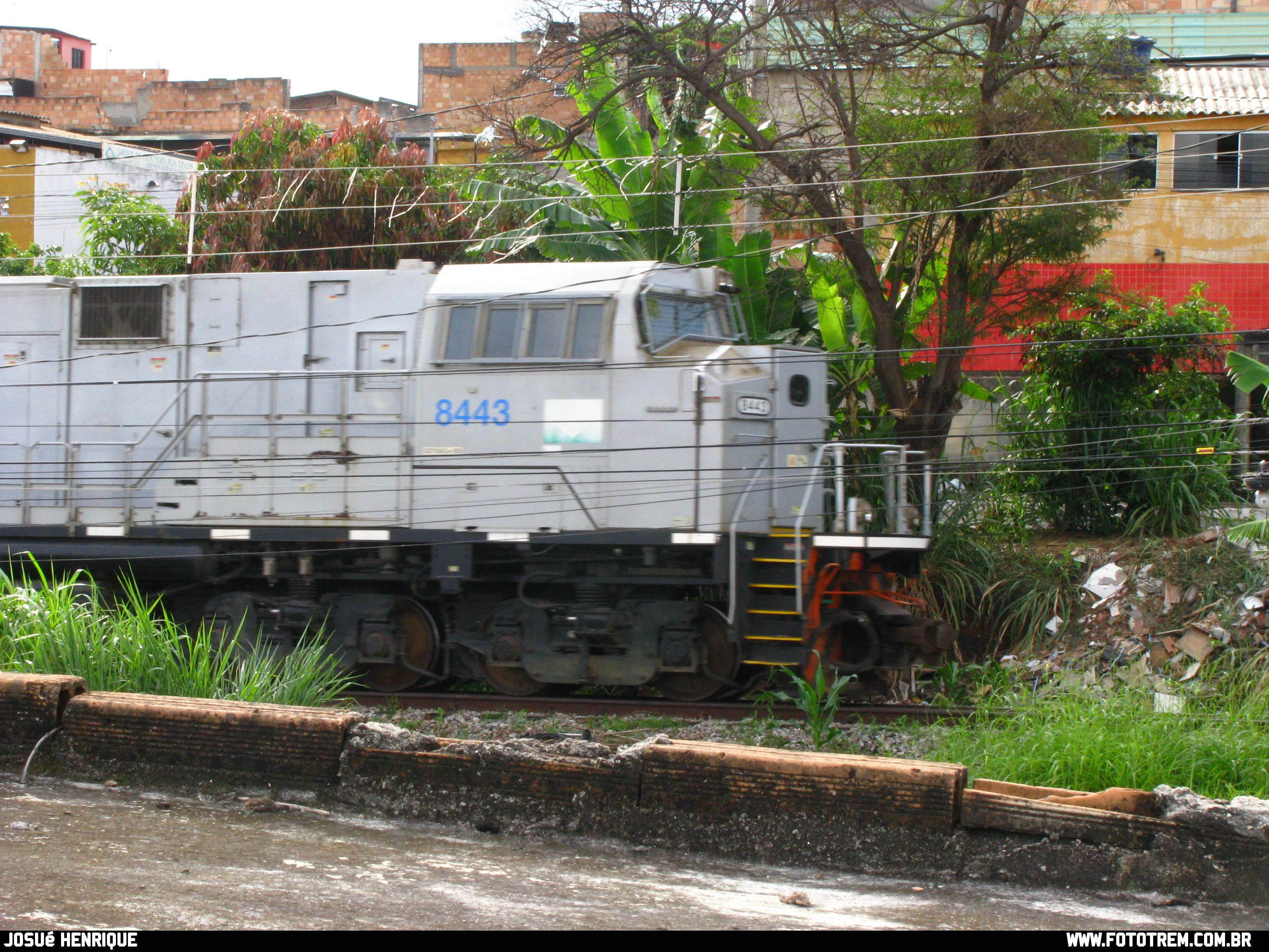 Foto Trem - VLI EMD SD70Ace-BB 8443 em Betim - MG