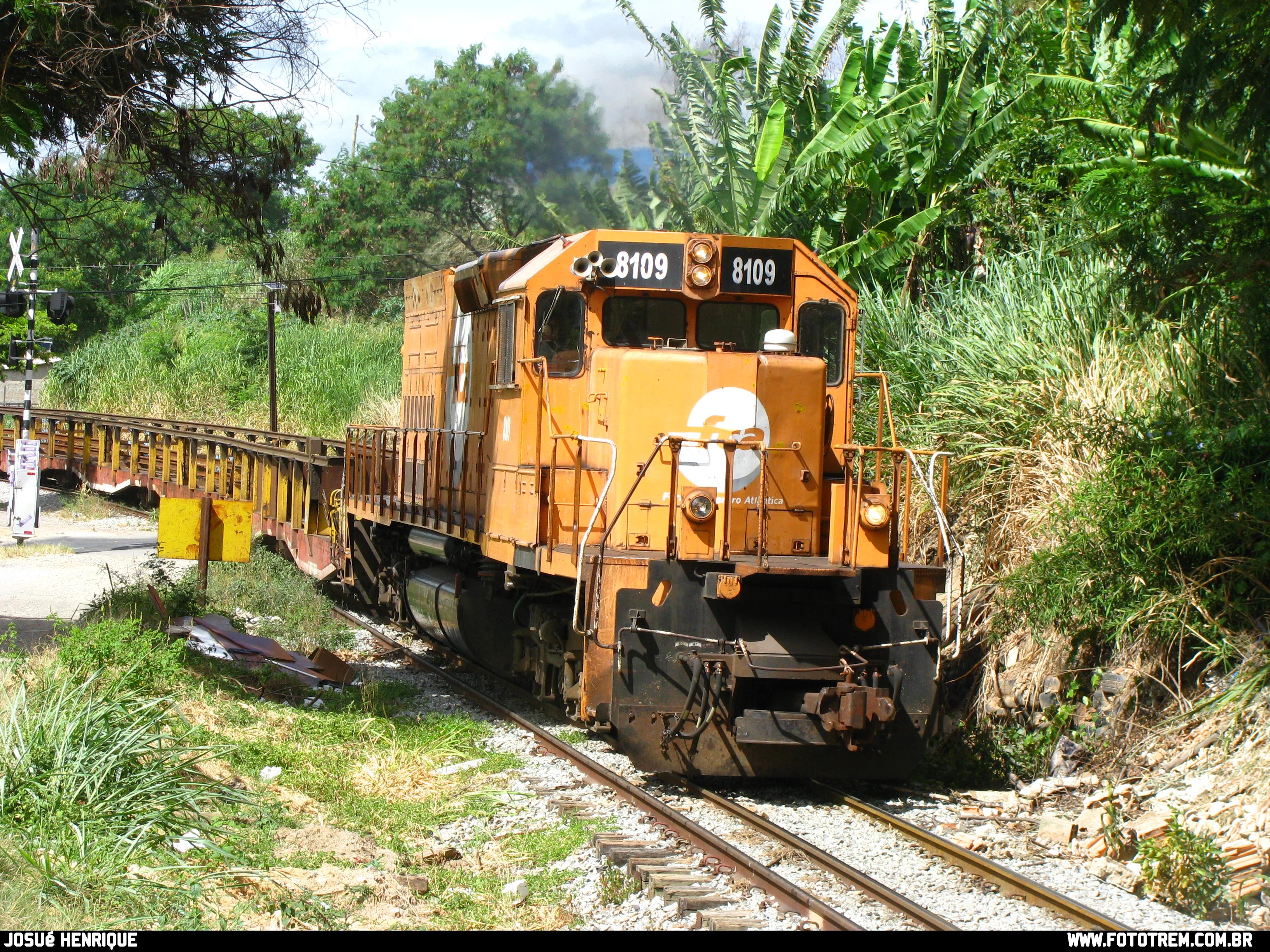FCA EMD SD40-T2 BB 8109 em Betim - MG