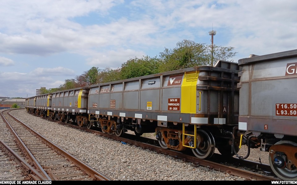EFVM · Vagão GDF em Betim · MG
