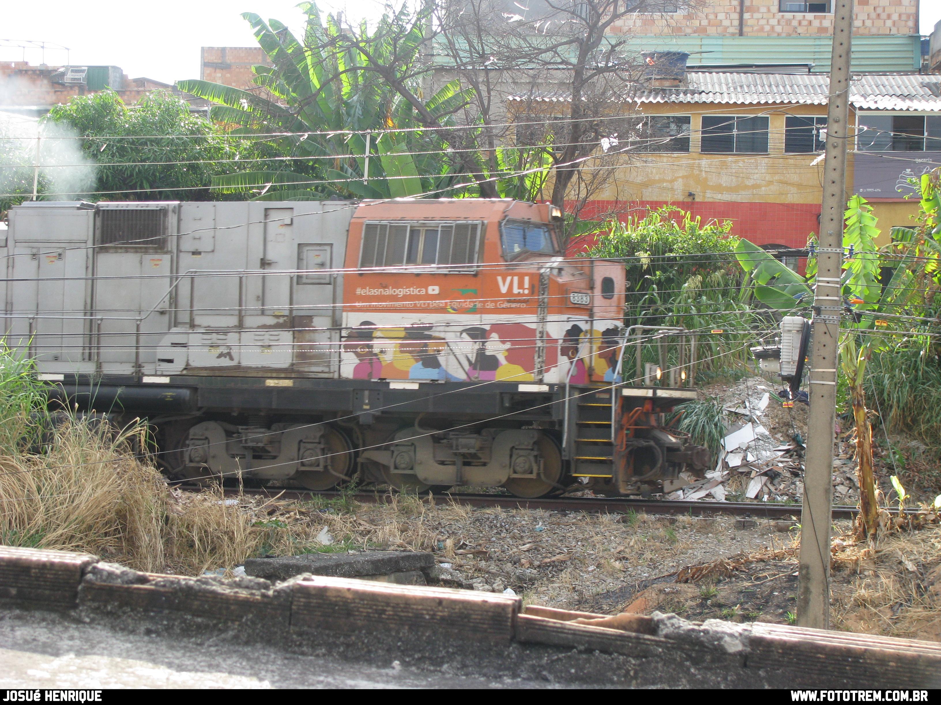 Foto Trem - VLI EMD SD70Ace-BB 8383 em Betim - MG