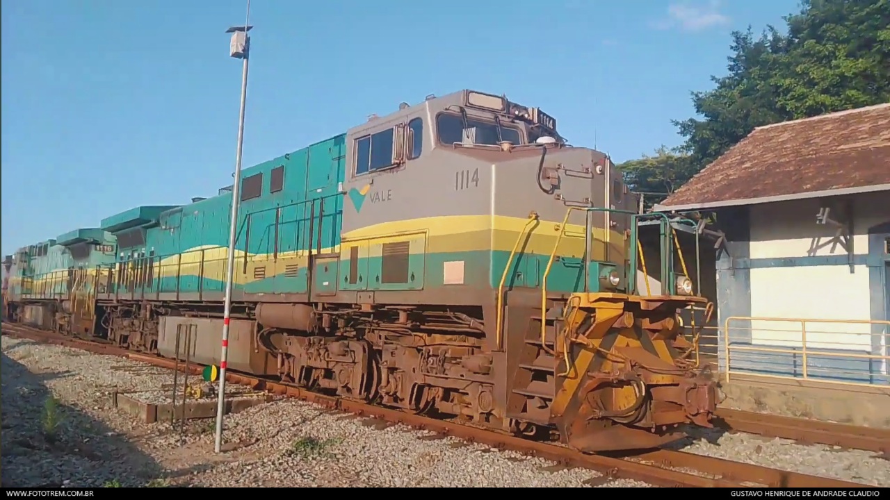 Foto Trem - EF Vitória Minas GE BB40-9WM 1114 em Betim - MG