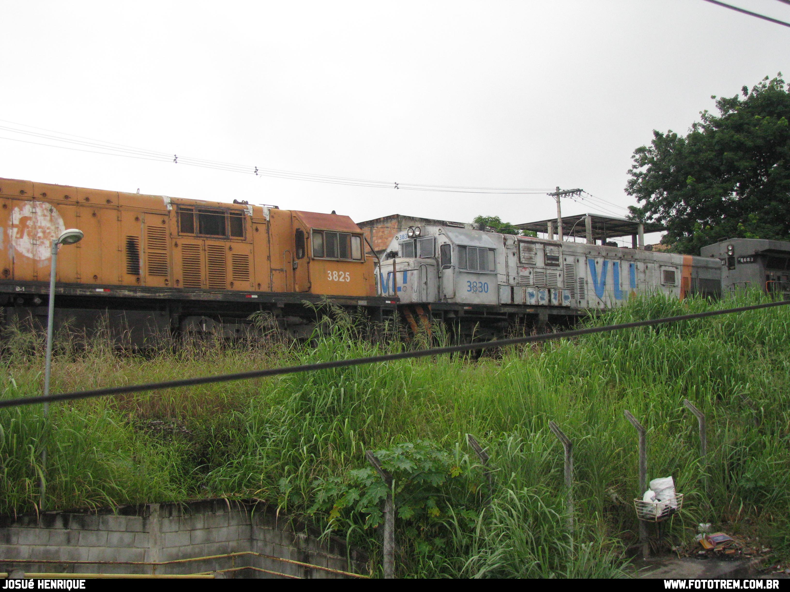 Foto Trem - VLI GE U20C 3825,3830 em Betim - MG