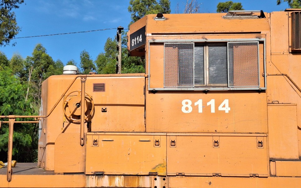 FCA · EMD SD40-T2 BB 8114 em Goiandira · GO