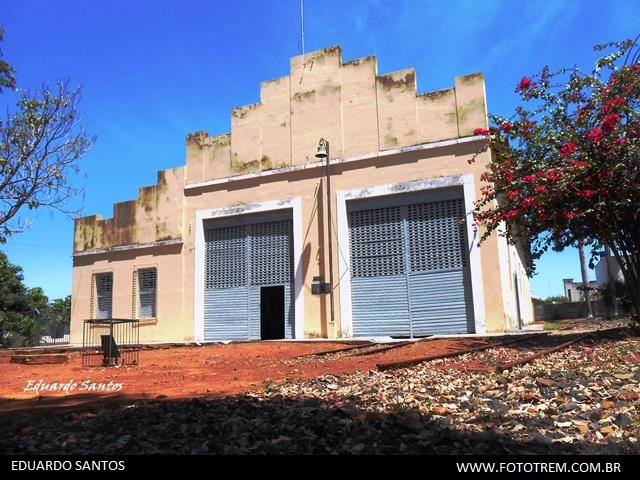 EFG - Estrada de Ferro Goyaz Museu Ferroviário 0000 em Pires do Rio - GO