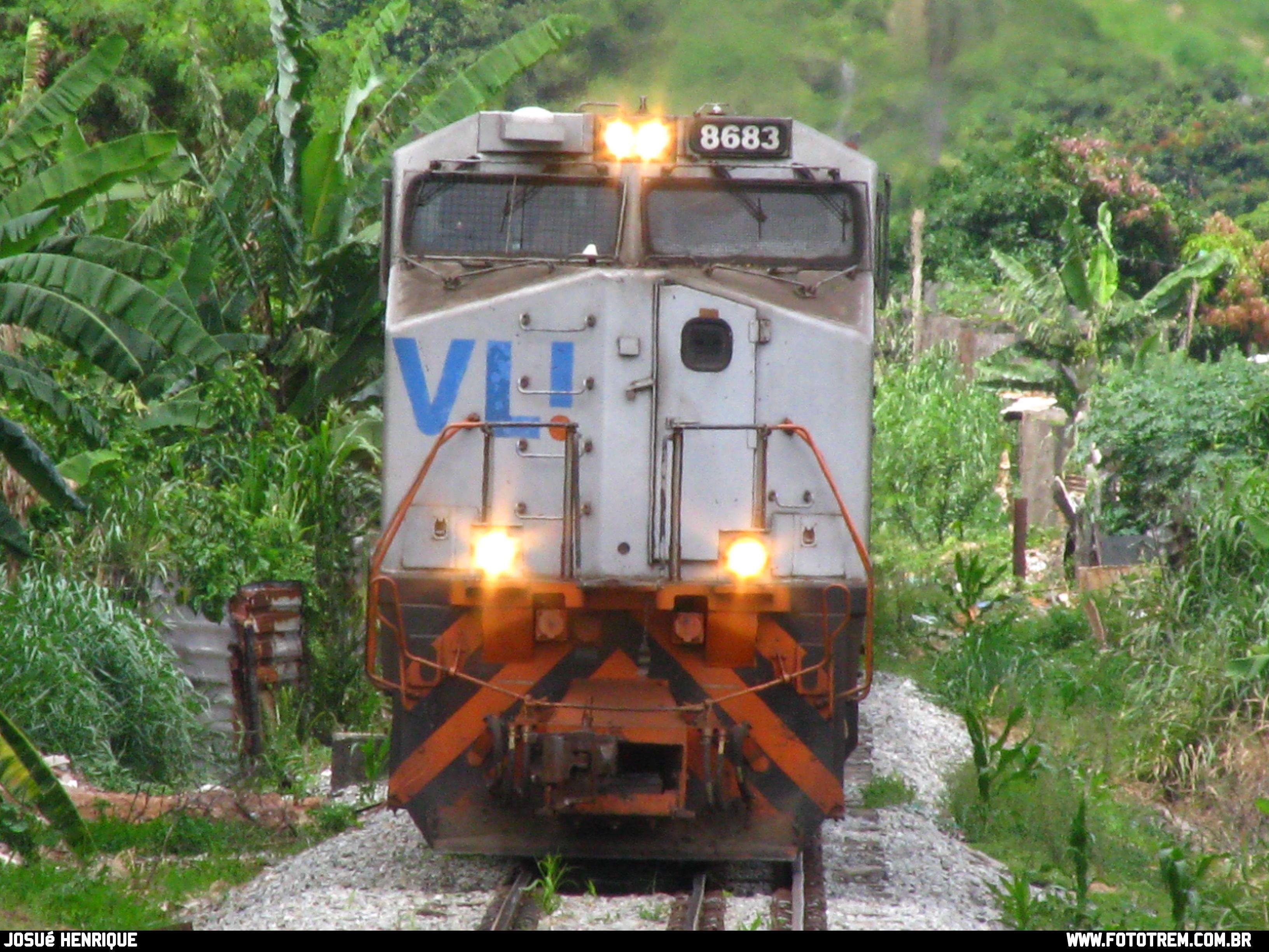 Foto Trem - VLI GE DASH 9-40BBW 8683 em Betim - MG