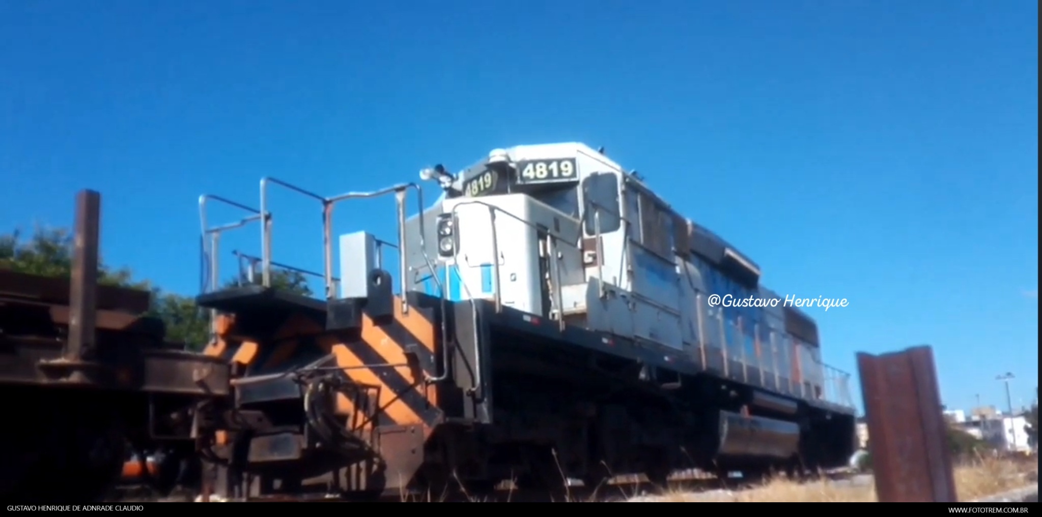 Foto Trem - VLI EMD SD40 BB 4819 em Betim - MG