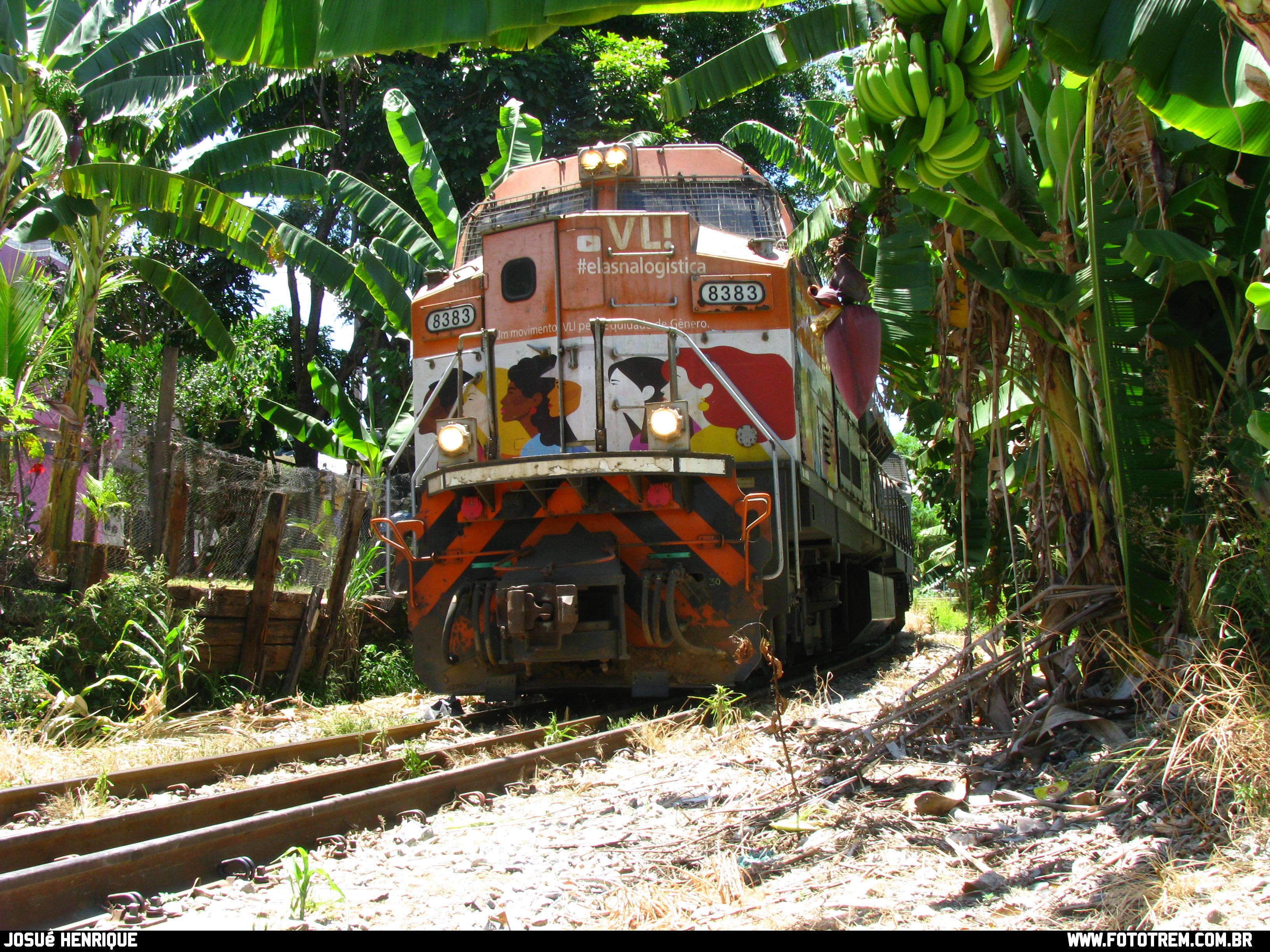 Foto Trem - VLI EMD SD70Ace-BB 8383 em Betim - MG