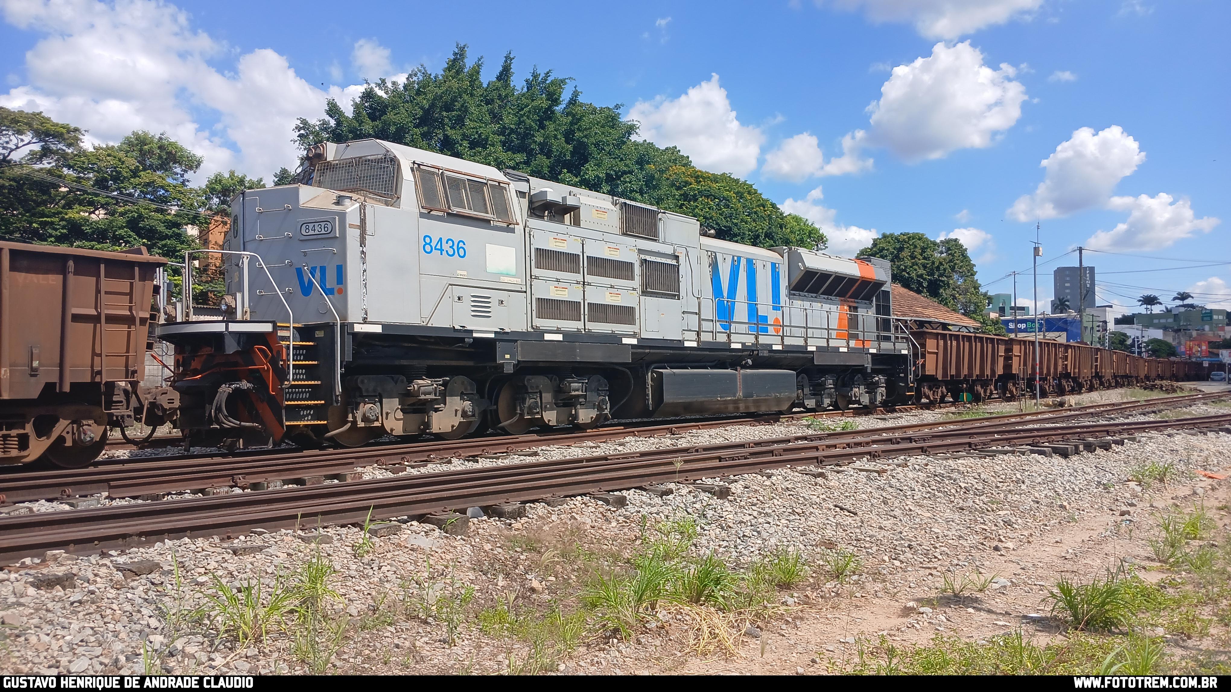 Foto Trem - VLI EMD SD70Ace-BB 8436 em Betim - MG