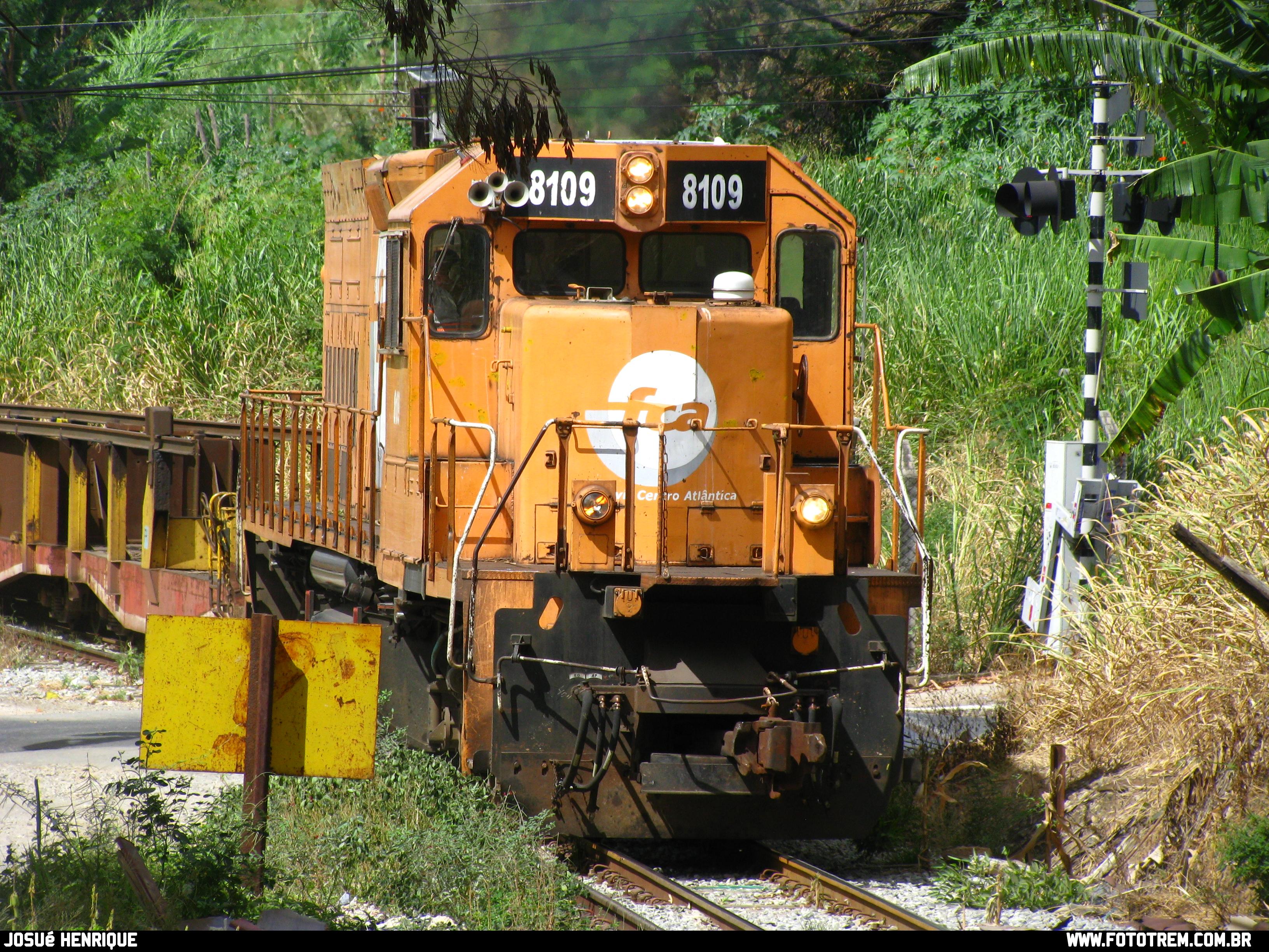 FCA EMD SD40-T2 BB 8109 em Betim - MG