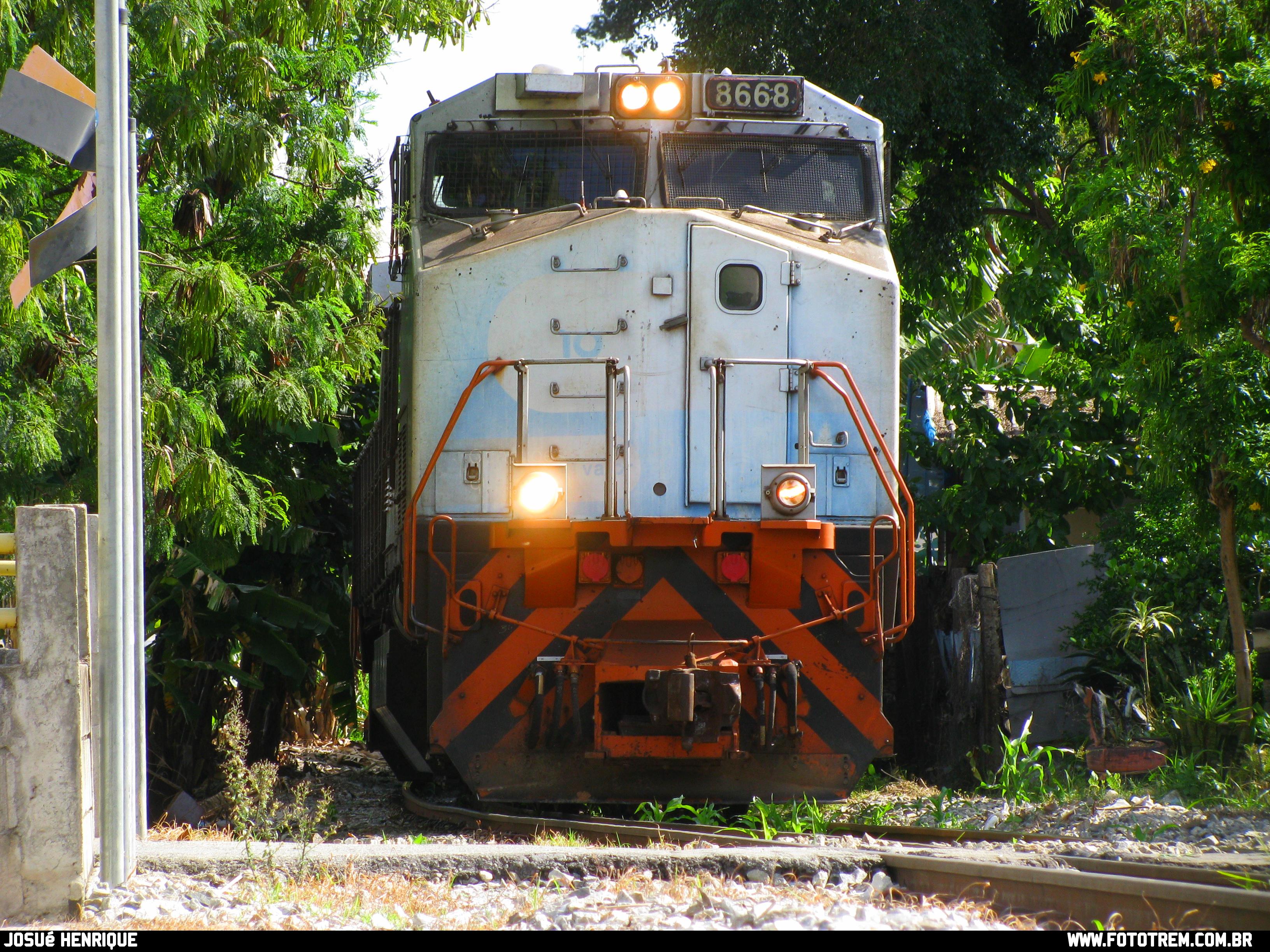 Foto Trem - VLI GE DASH 9-40BBW 8668 em Betim - MG