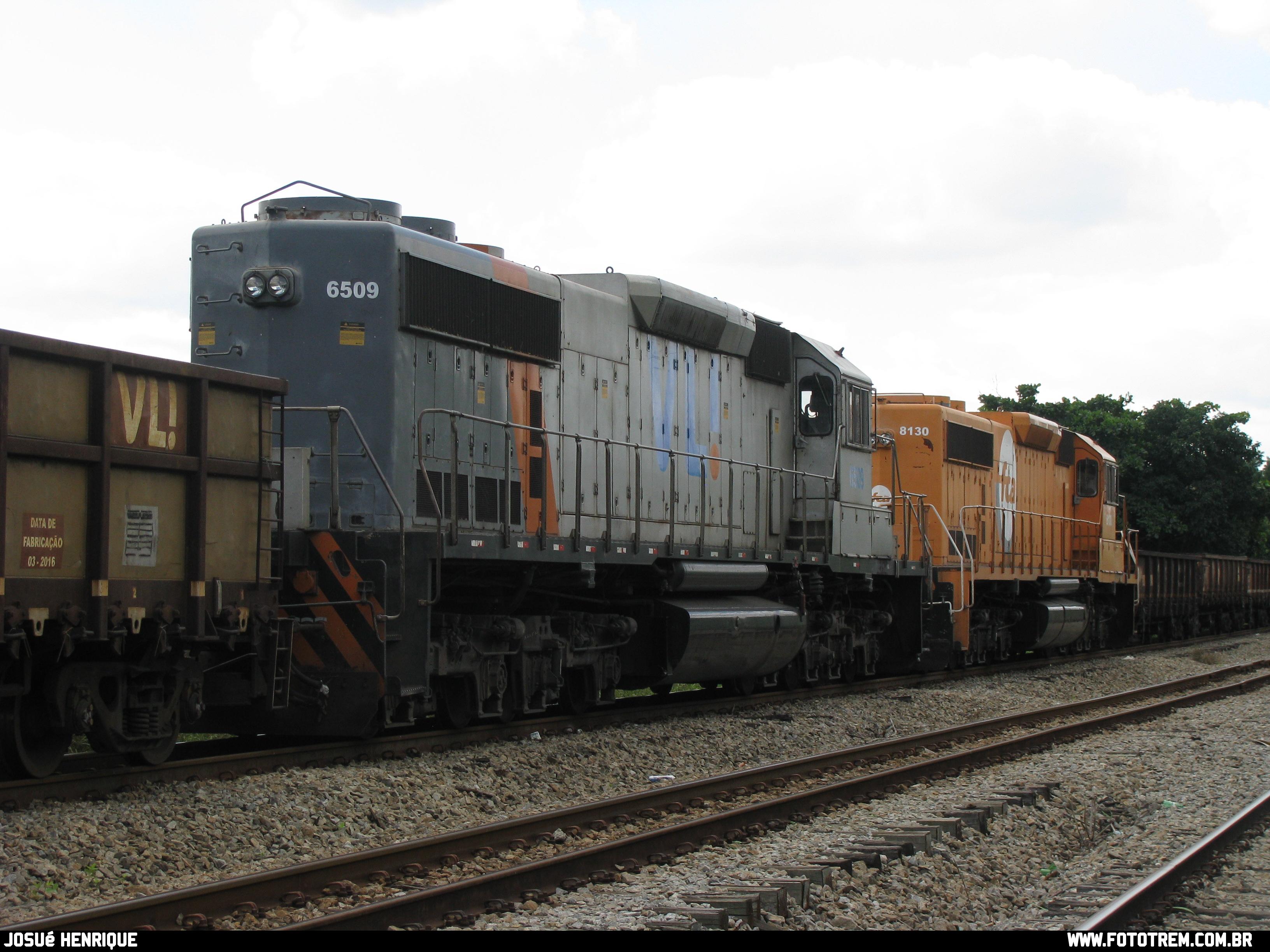 VLI EMD SD40 6509,8130 em Betim - MG
