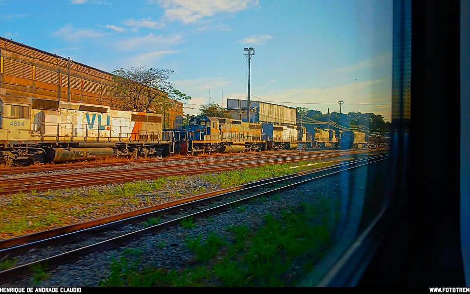 FCA · EMD SD40-2 BB 4804 em Belo Horizonte · MG