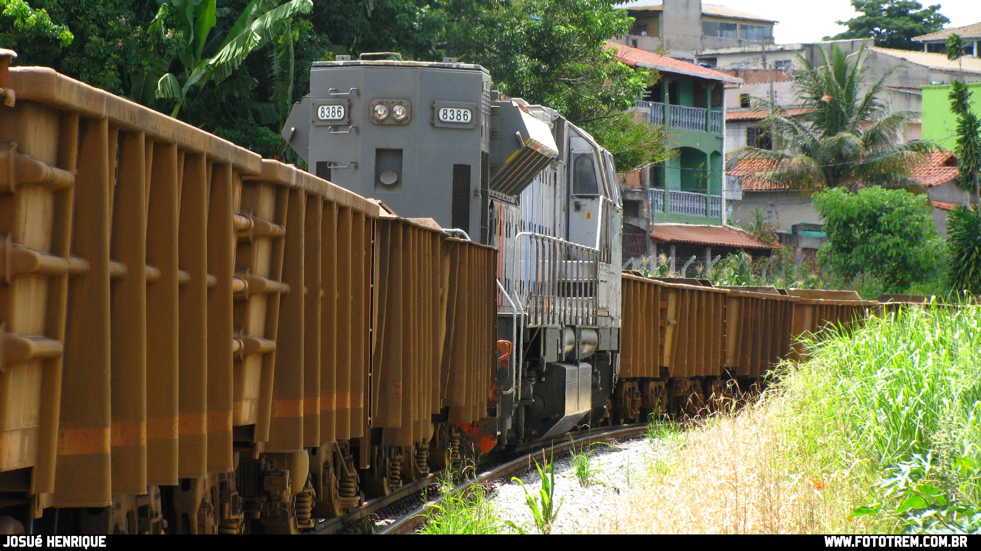 Foto Trem - VLI EMD SD70Ace-BB 8386 em Betim - MG