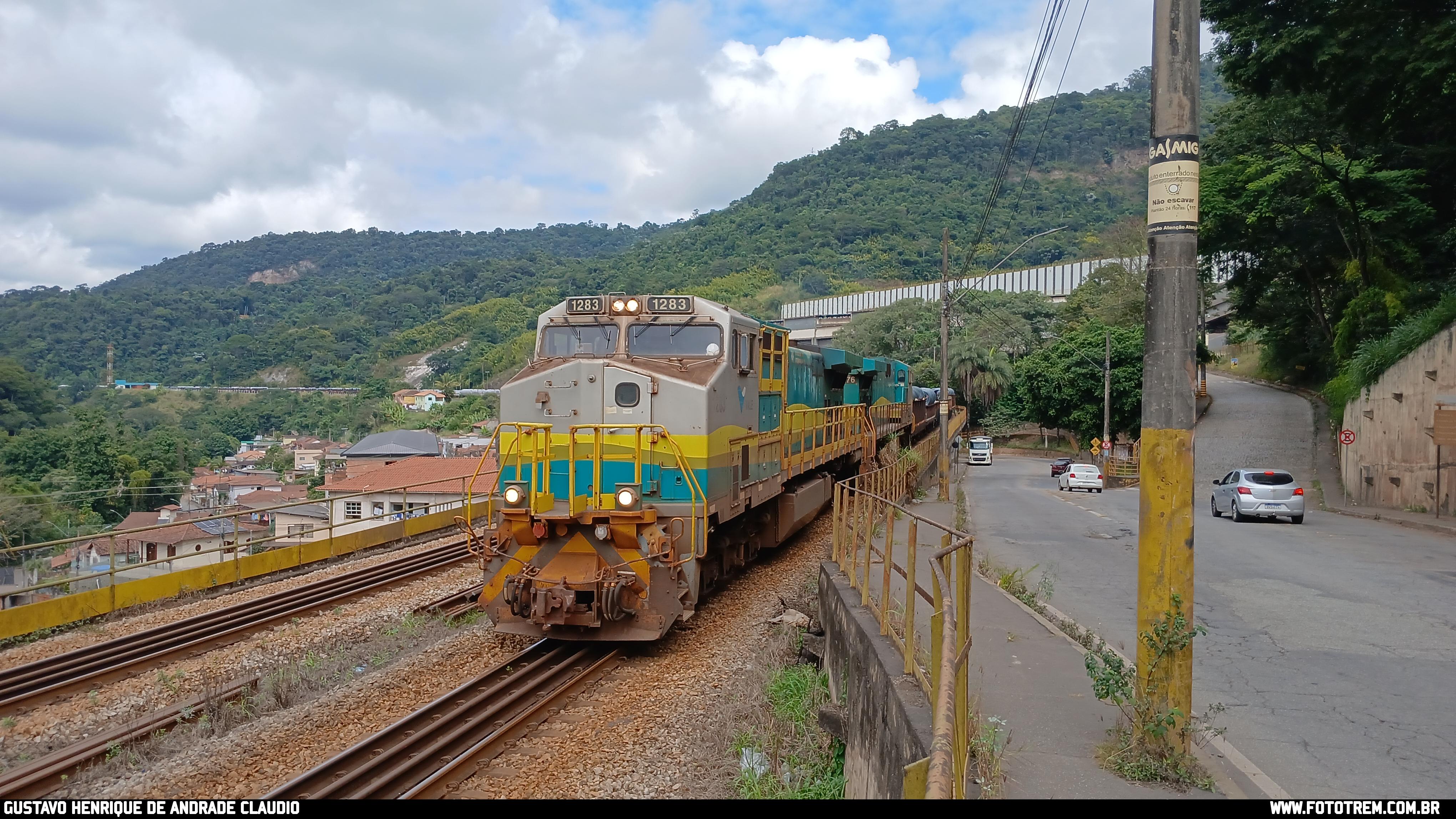 EF Vitória Minas GE BB40-9WM 1283 em João Monlevade - MG