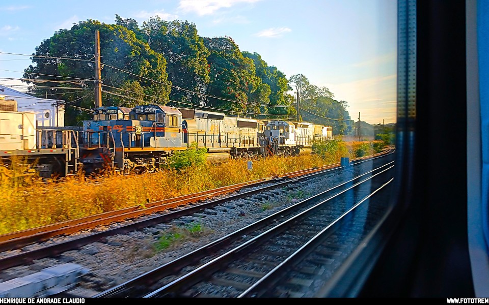 FCA · EMD SD40-2 BB 4802 em Belo Horizonte · MG