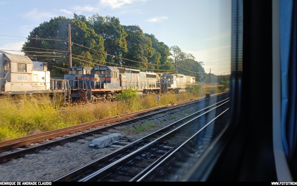 FCA · EMD SD40-2 BB 4802 em Belo Horizonte · MG